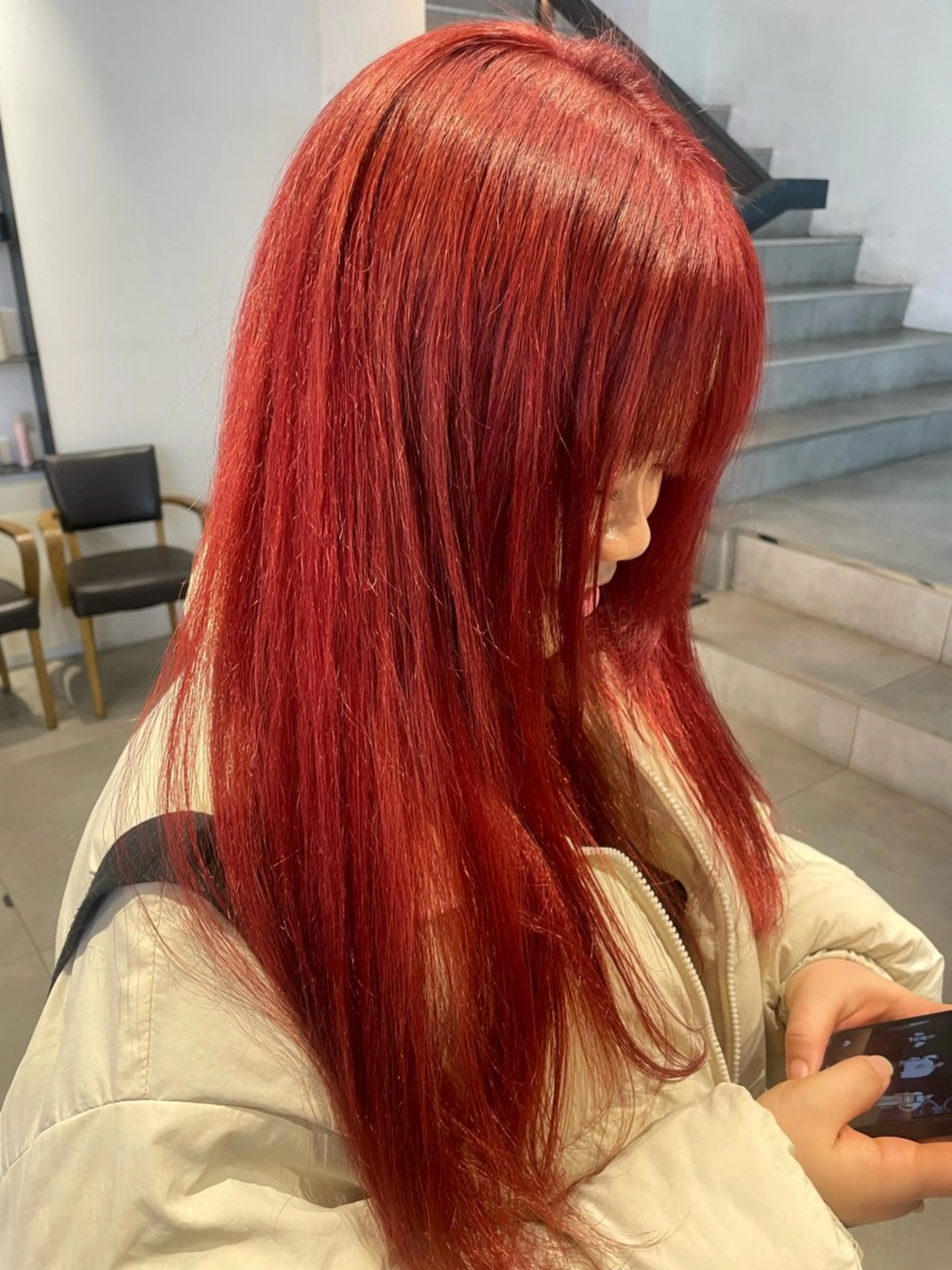 カラー デザイン/ハッシュ レイヤー/senaのヘアスタイル