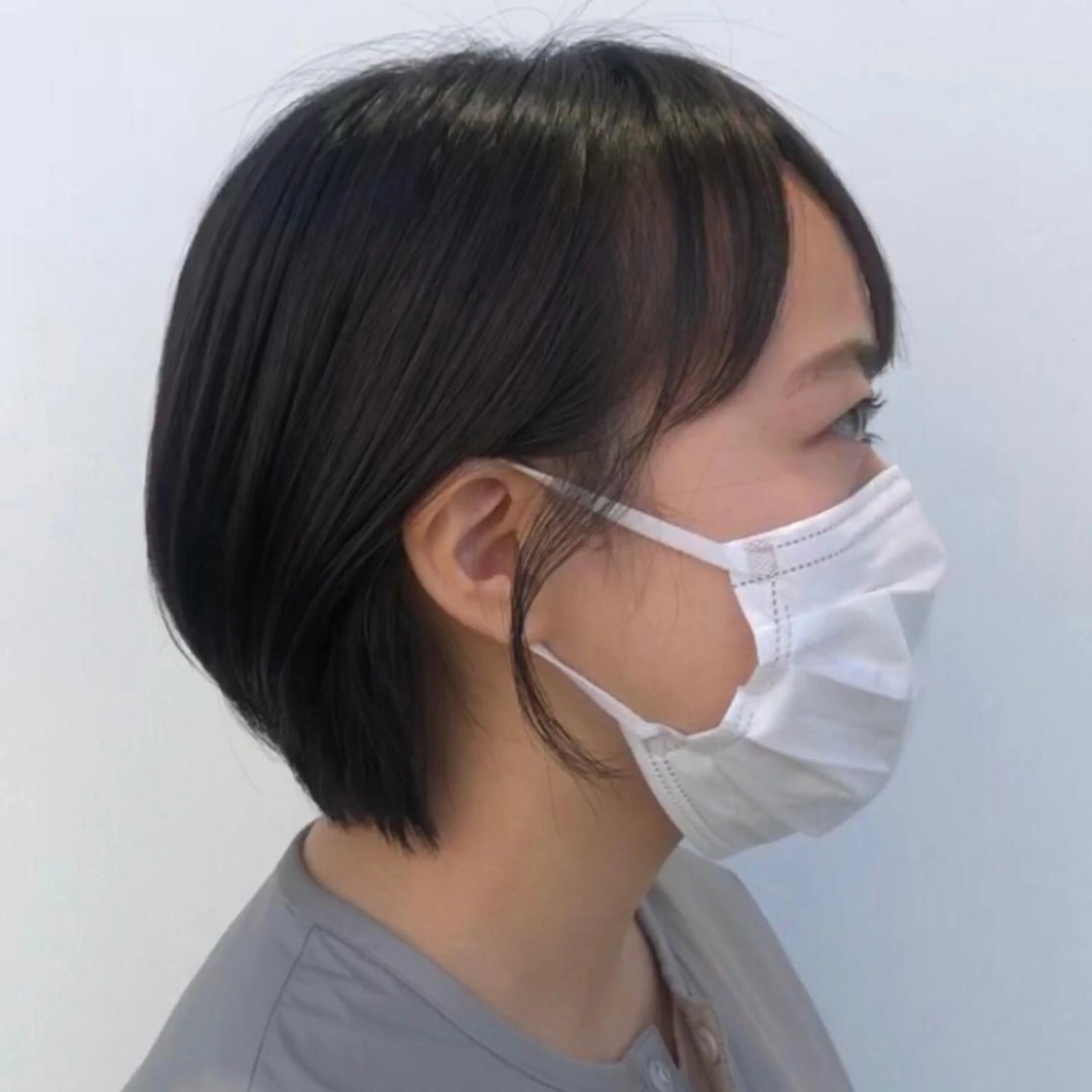 ショート ショートボブ ボブ ショートヘア カット トリートメント カトウ ユウカのヘアスタイル