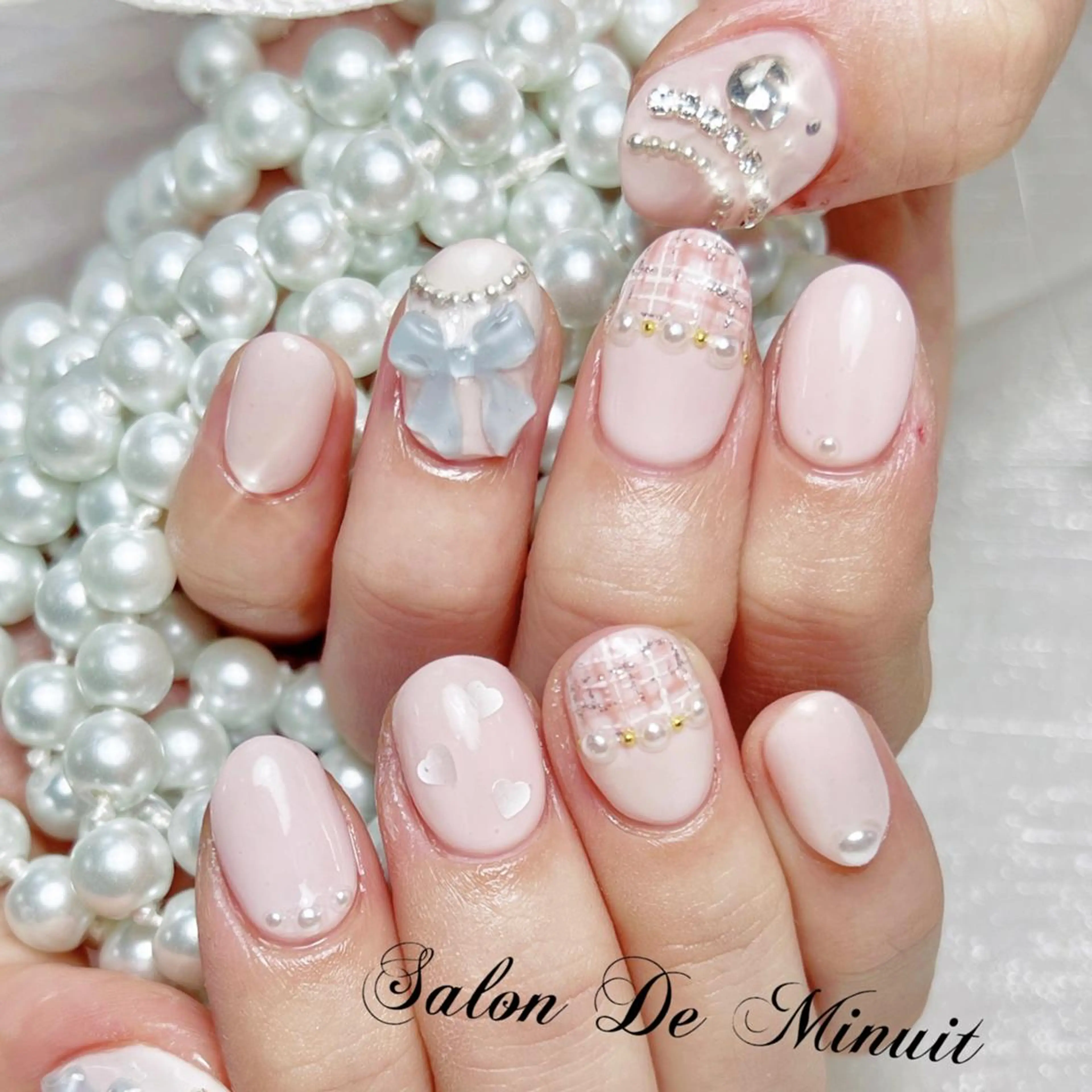 ネイル ハンドネイル ハンドケア Momo 🤍のネイルデザイン