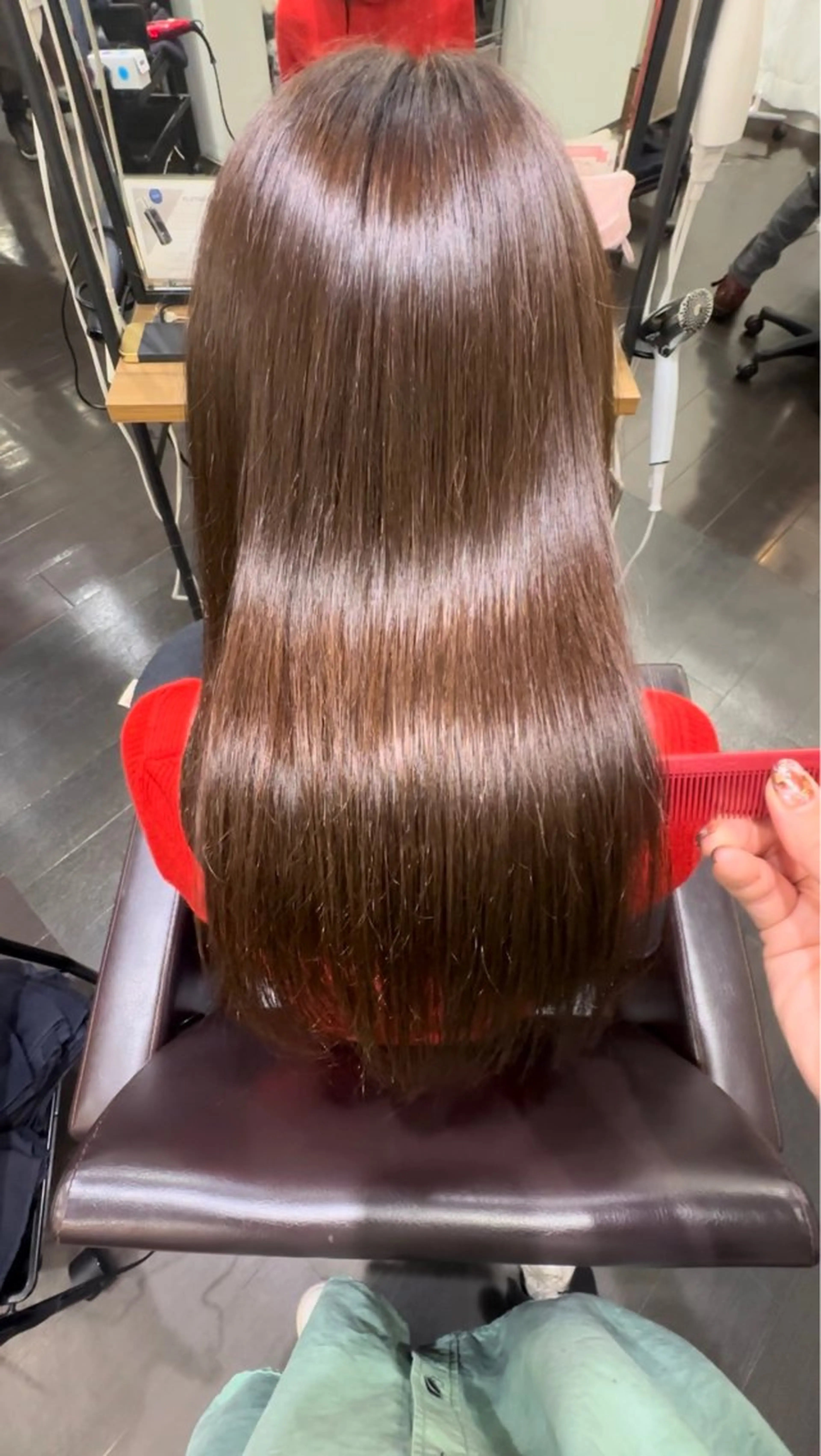 カラー 名駅/艶カラー/原田 永遠のヘアスタイル