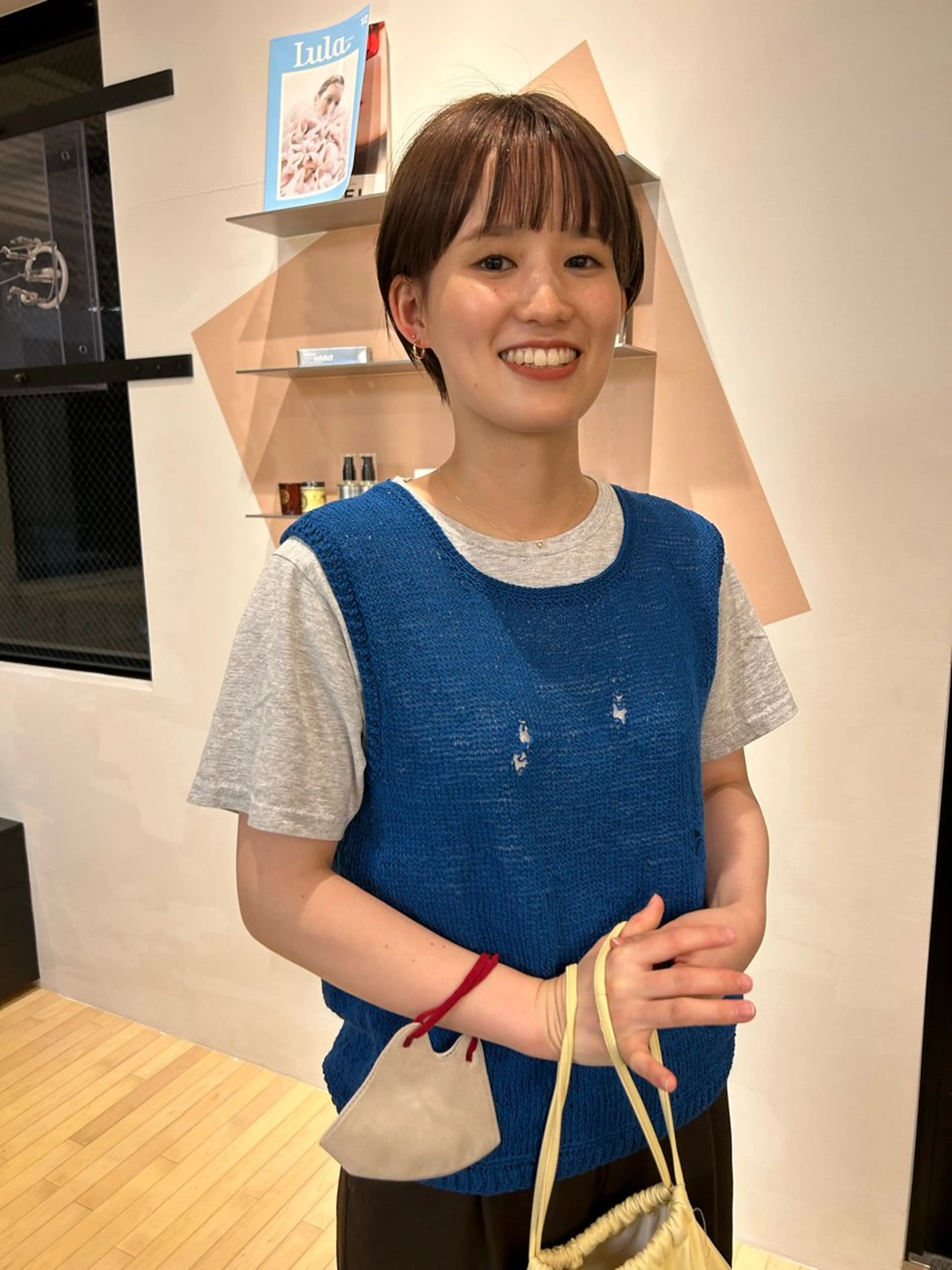 ショート 西岡 紗代のヘアスタイル
