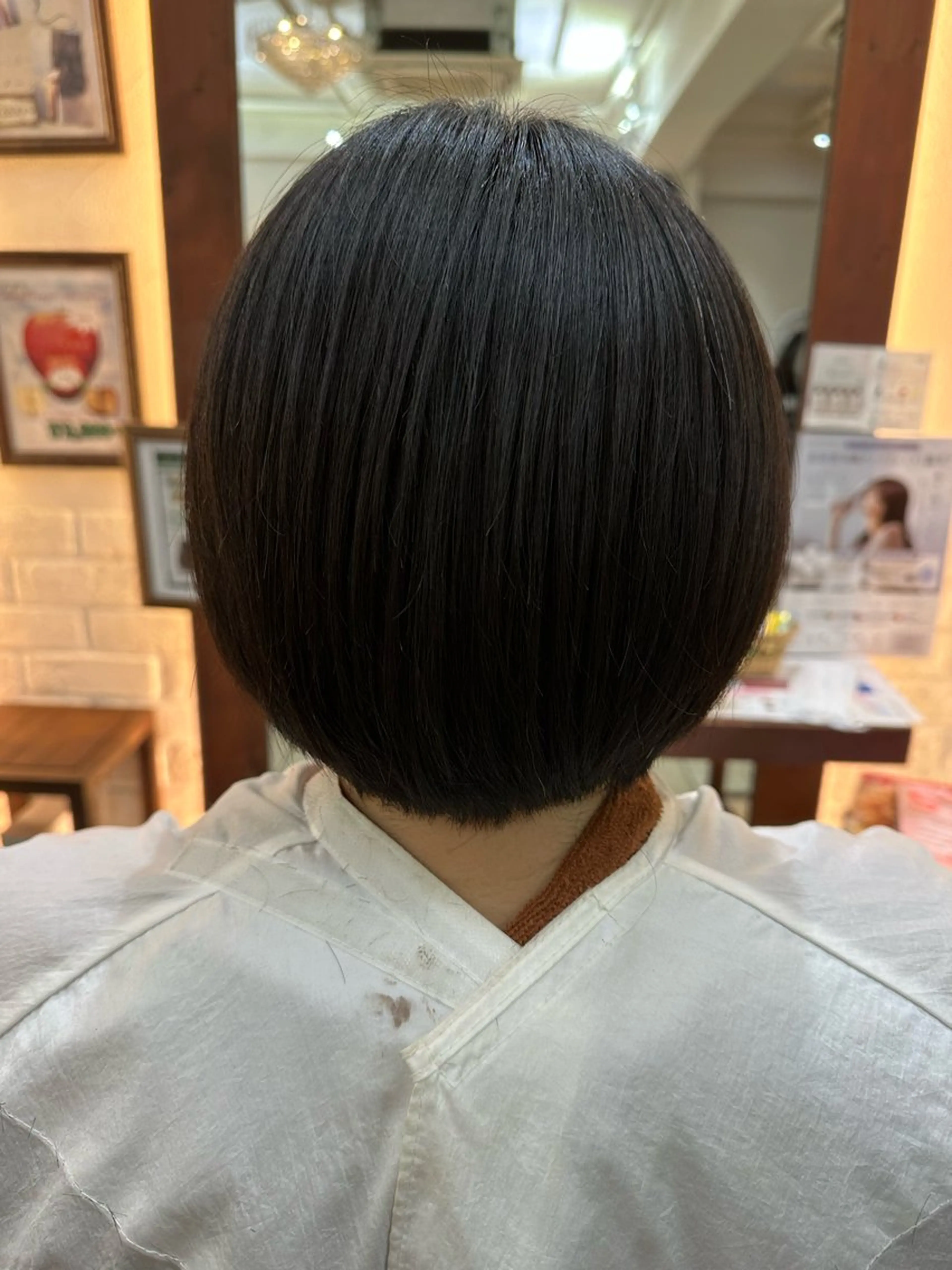 ショート 我満 宏映のヘアスタイル