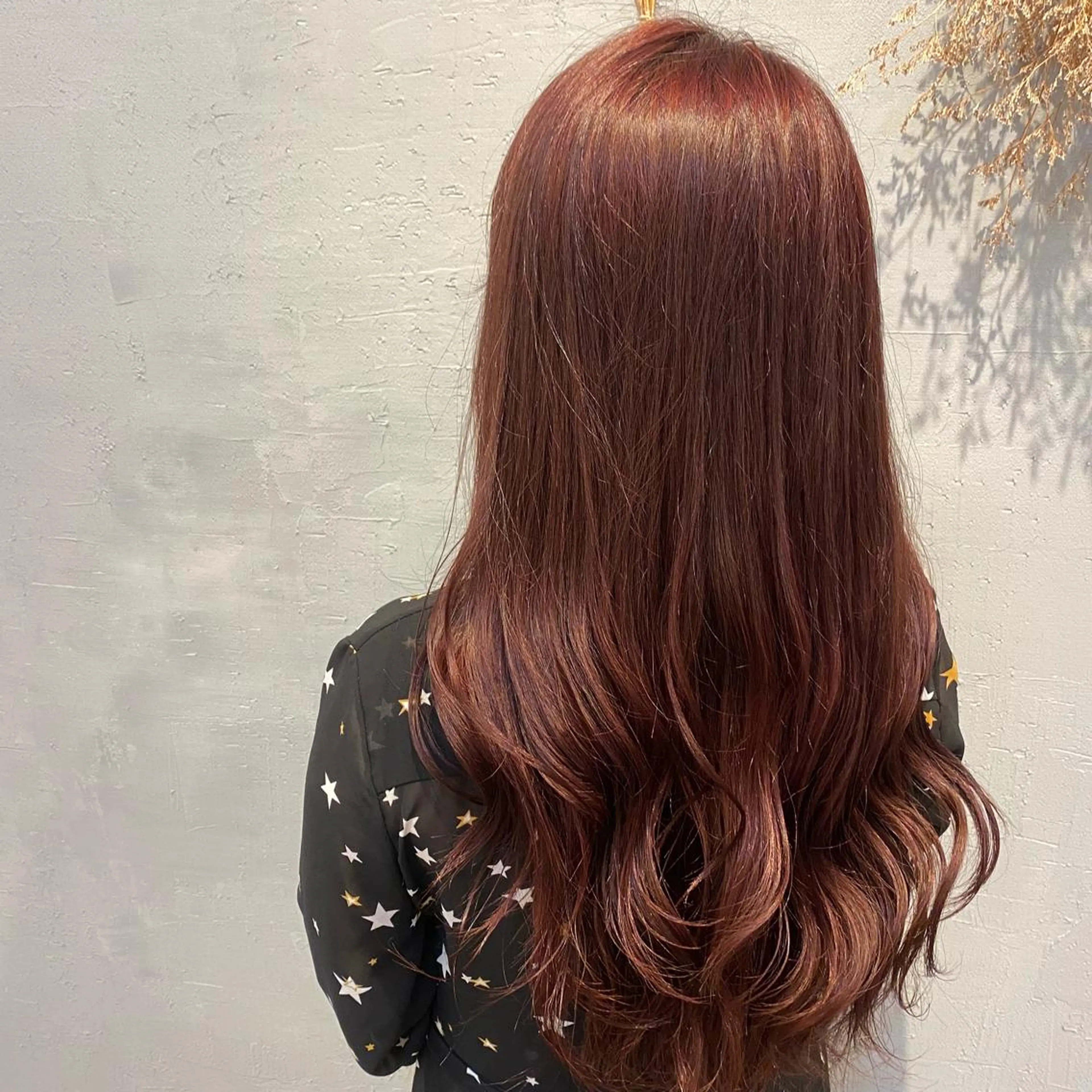 カラー kuschel アリイのヘアスタイル