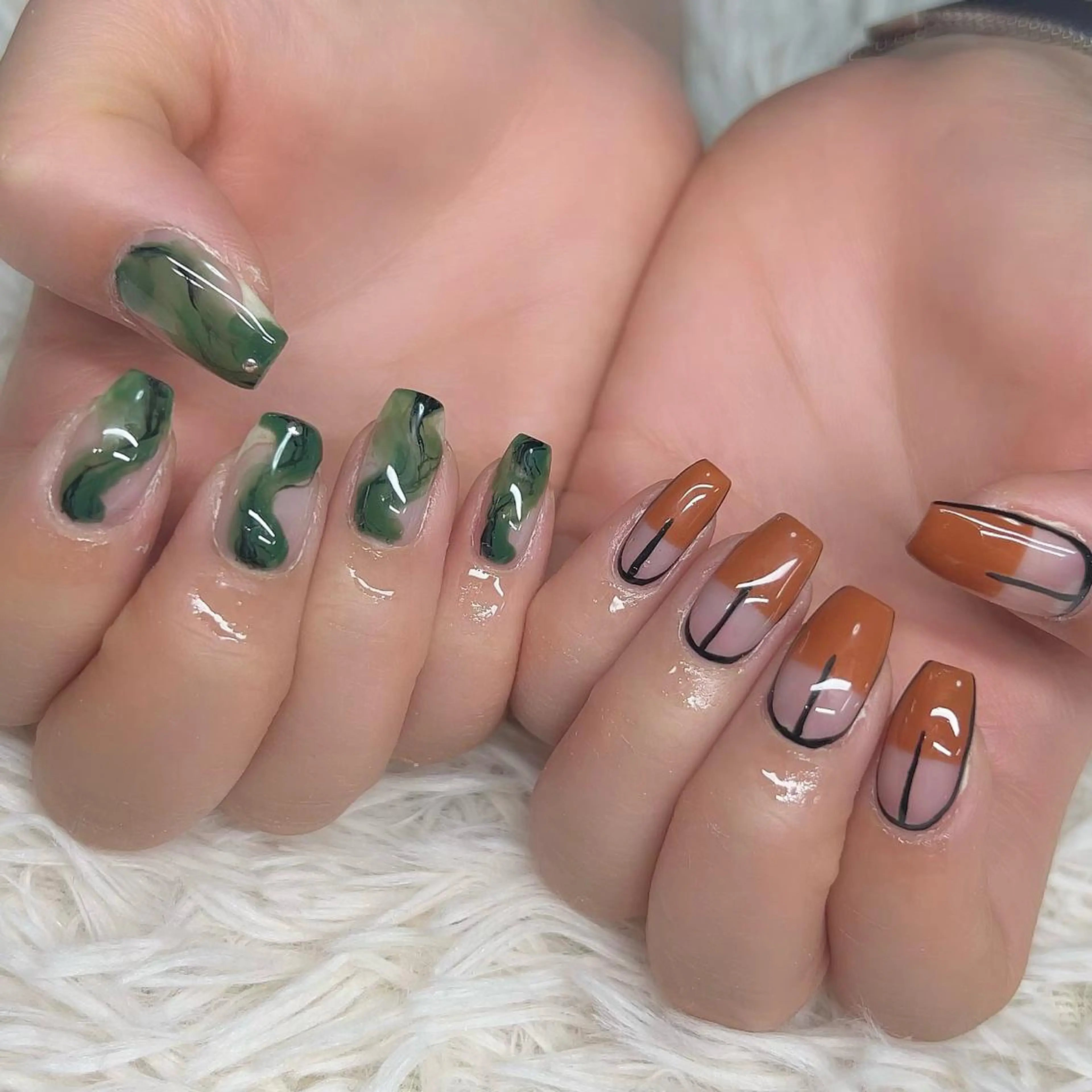 ネイル ハンドネイル 【Yappy🌈】 💖P-tanaのネイルデザイン