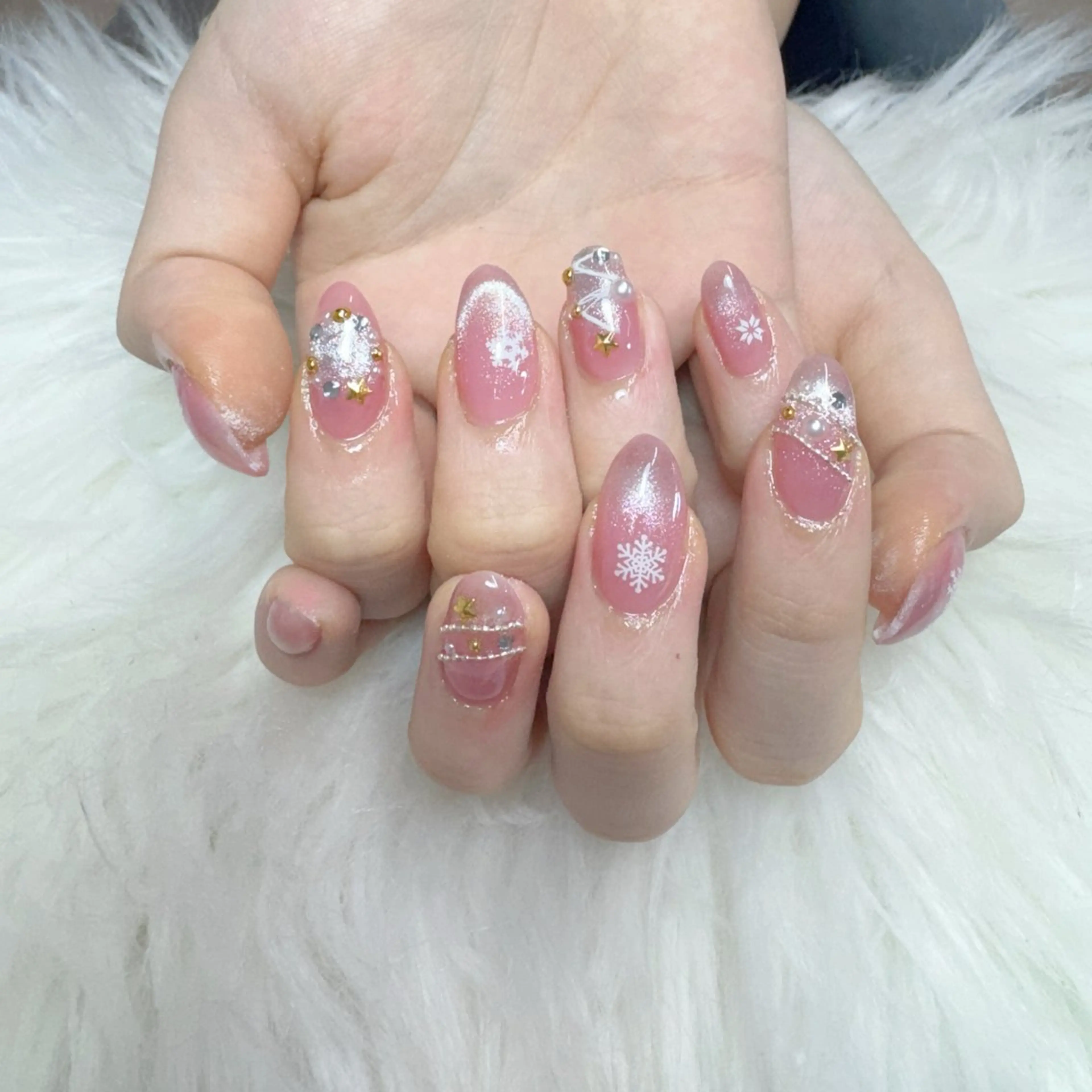 ネイル ハンドネイル 🧸yuki🍯 パラジェル取扱店🐝のネイルデザイン