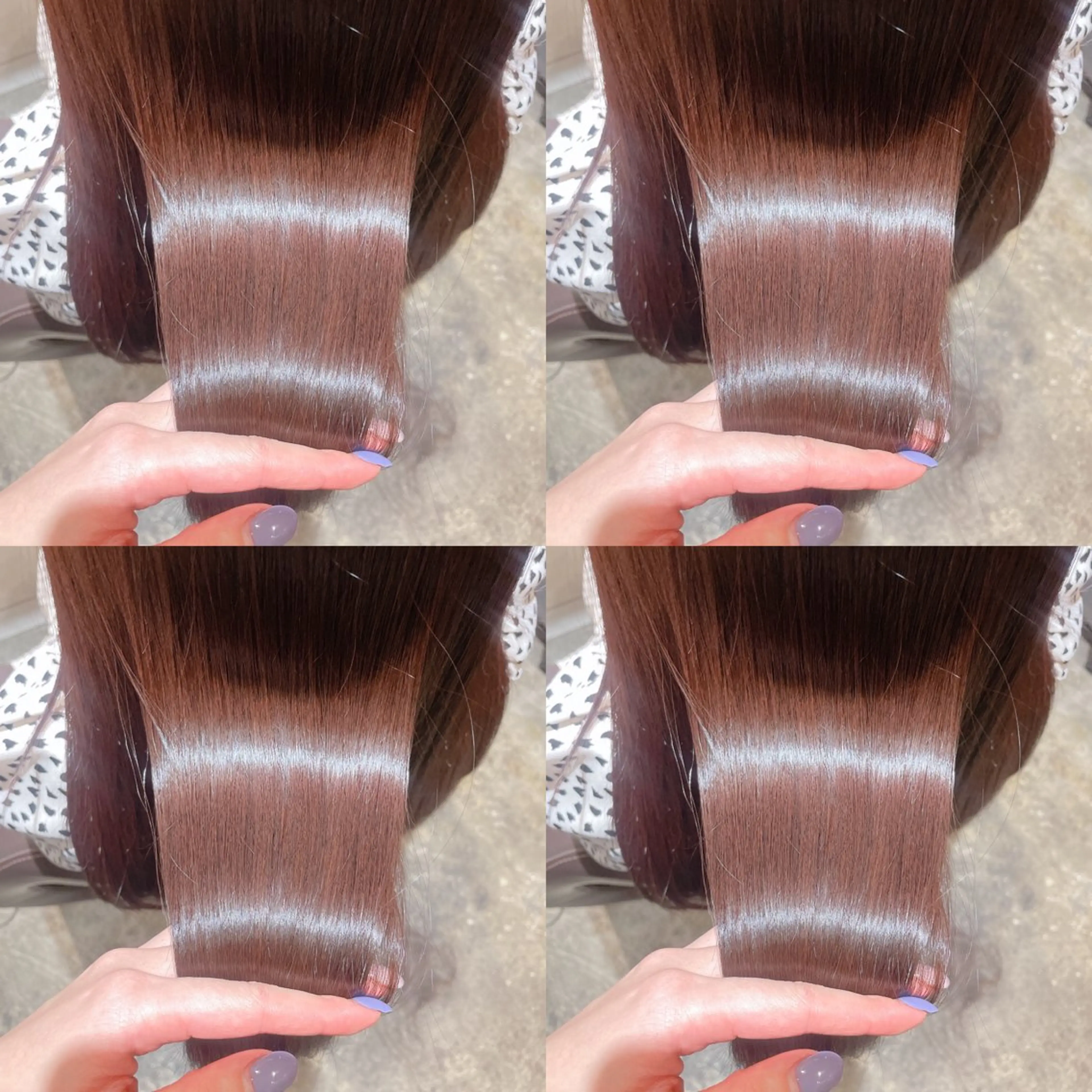 セミロング カラー Minami. 🩵 再現性特化ヘアのヘアスタイル