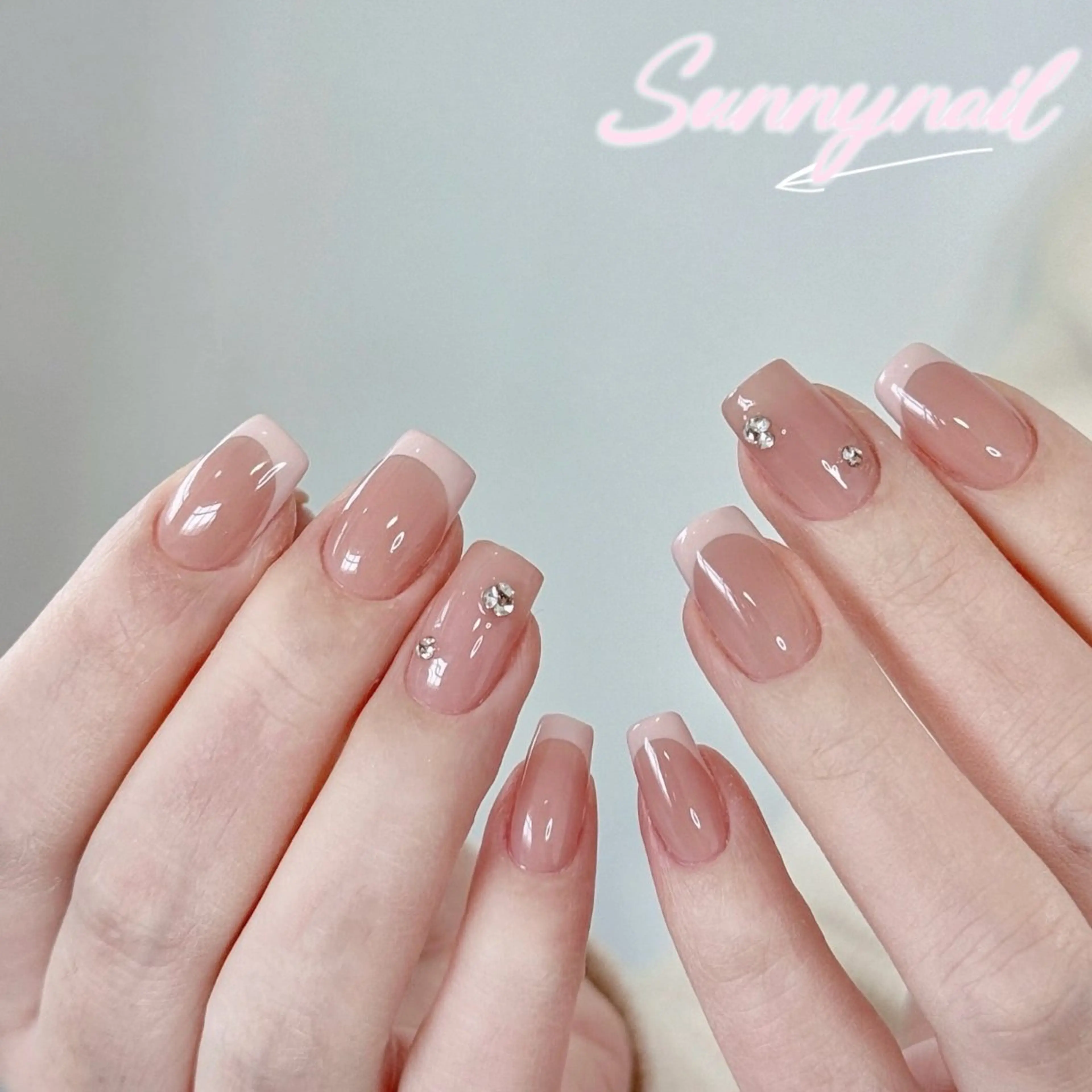 ネイル ハンドネイル ハンドケア sunnynail 小桃のネイルデザイン