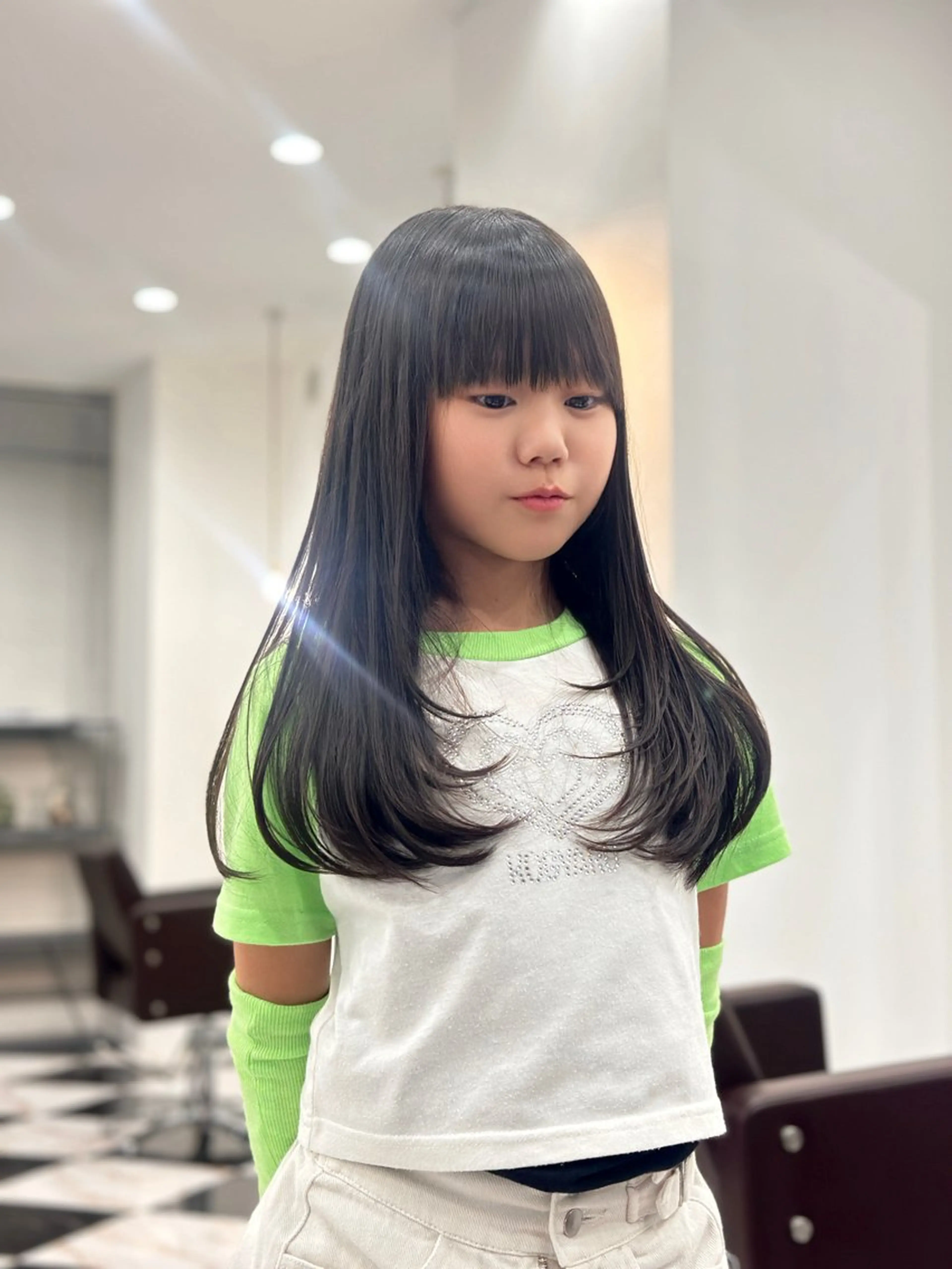 レディースカット＆超音波トリートメントの写真