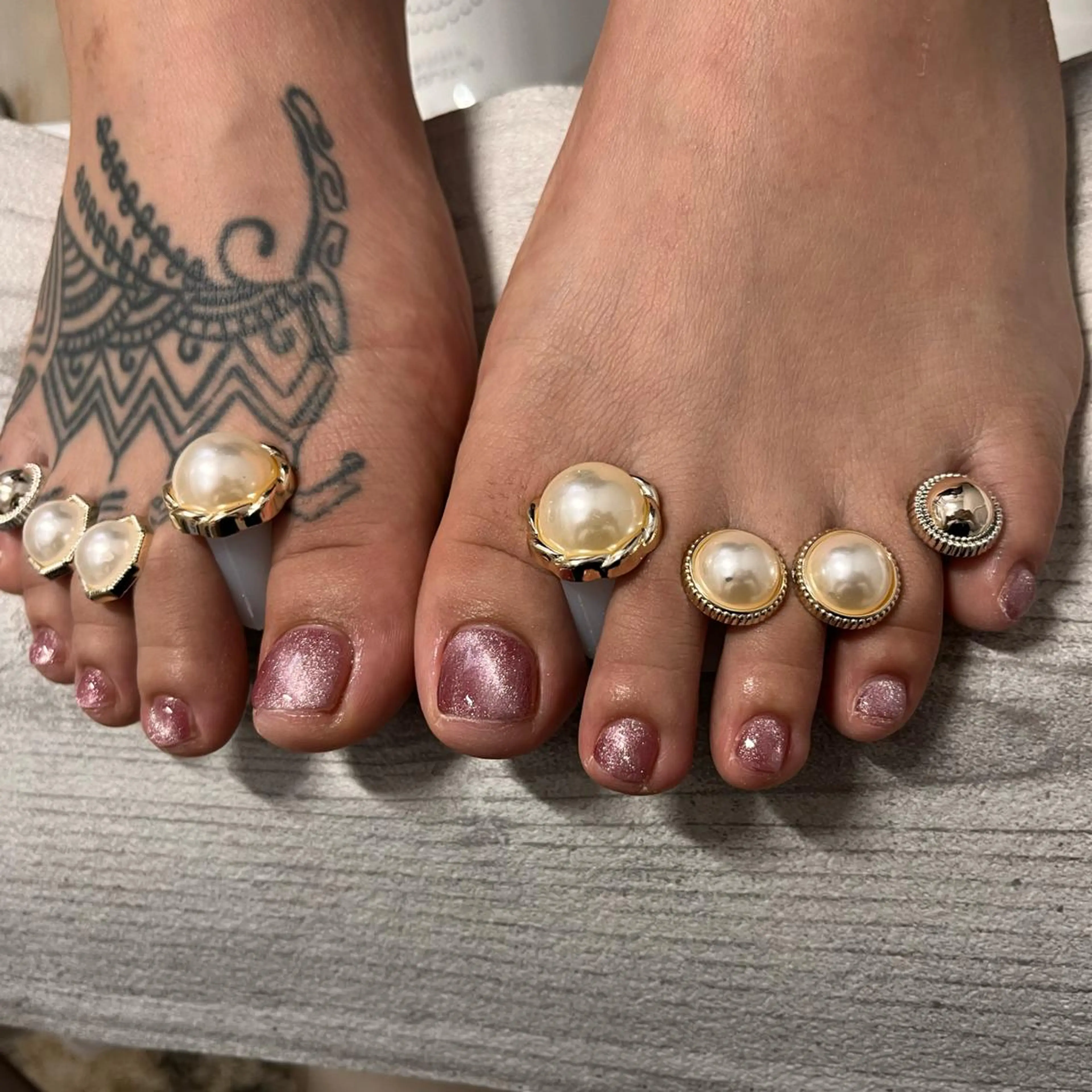 【foot】ワンカラー・グラデーションコースの写真