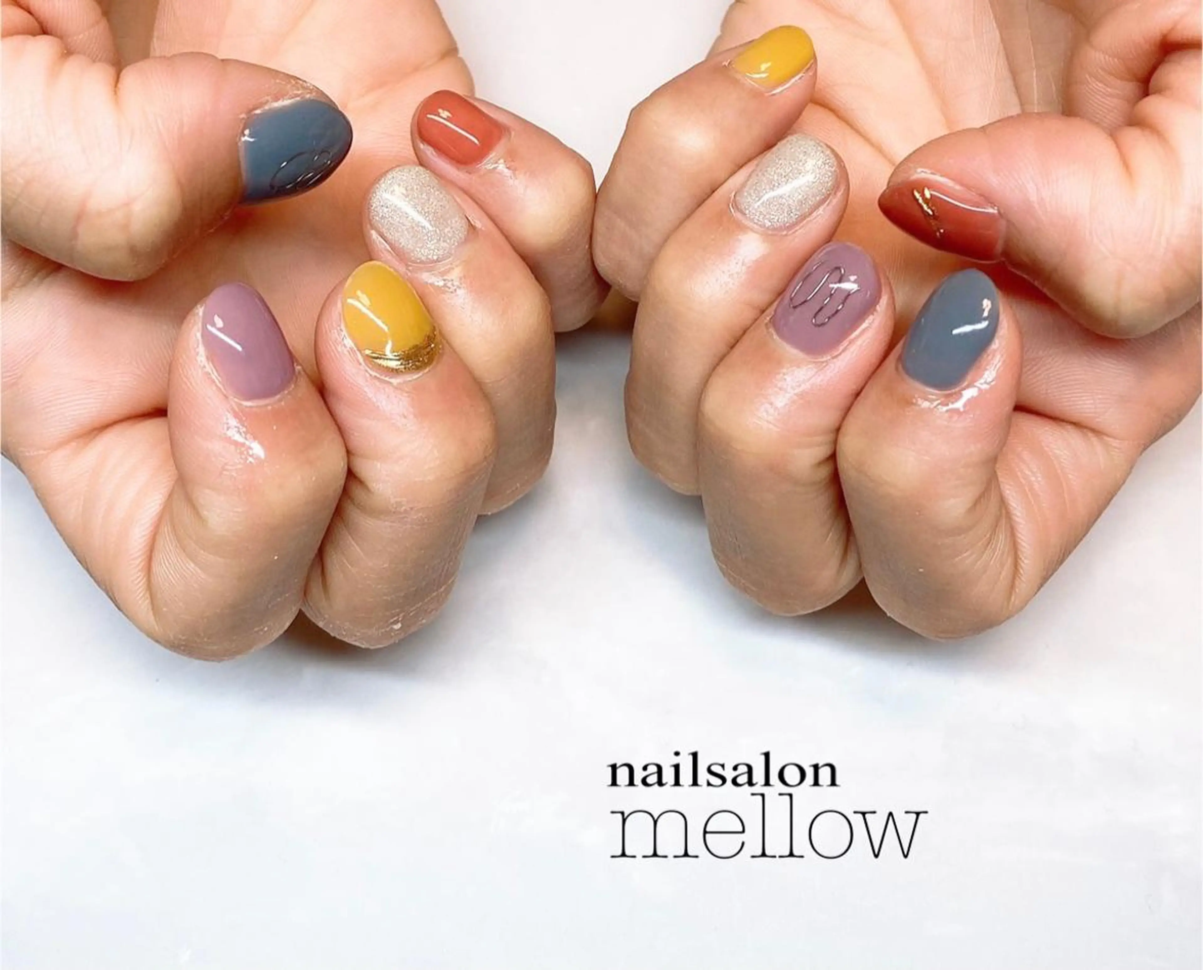 ネイル クリアネイル 大山 浩美のネイルデザイン