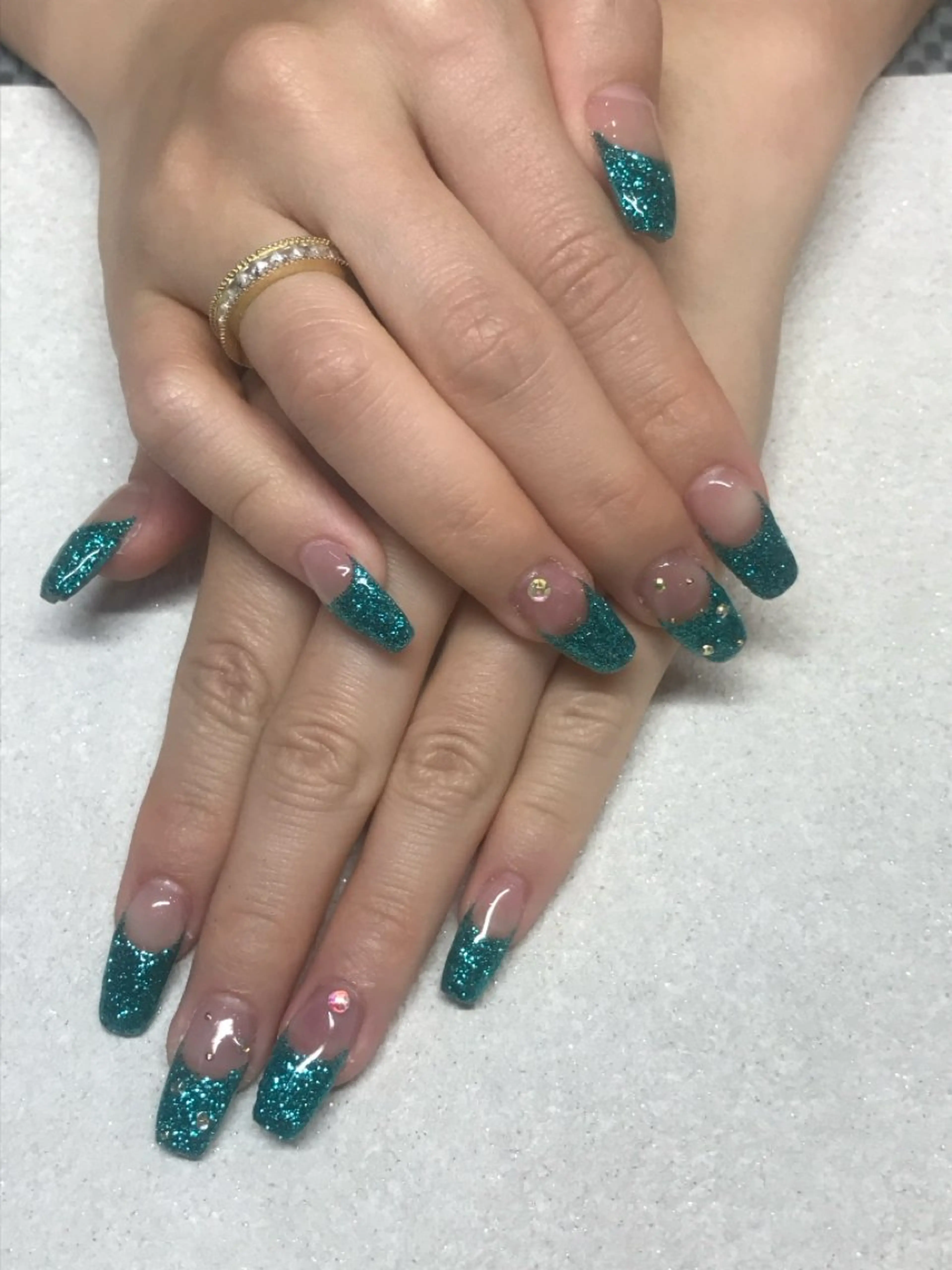 ネイル フレンチネイル スカルプネイル ハンドネイル 💖𝓜𝓲𝓸 /3月予約受付中💖のネイルデザイン