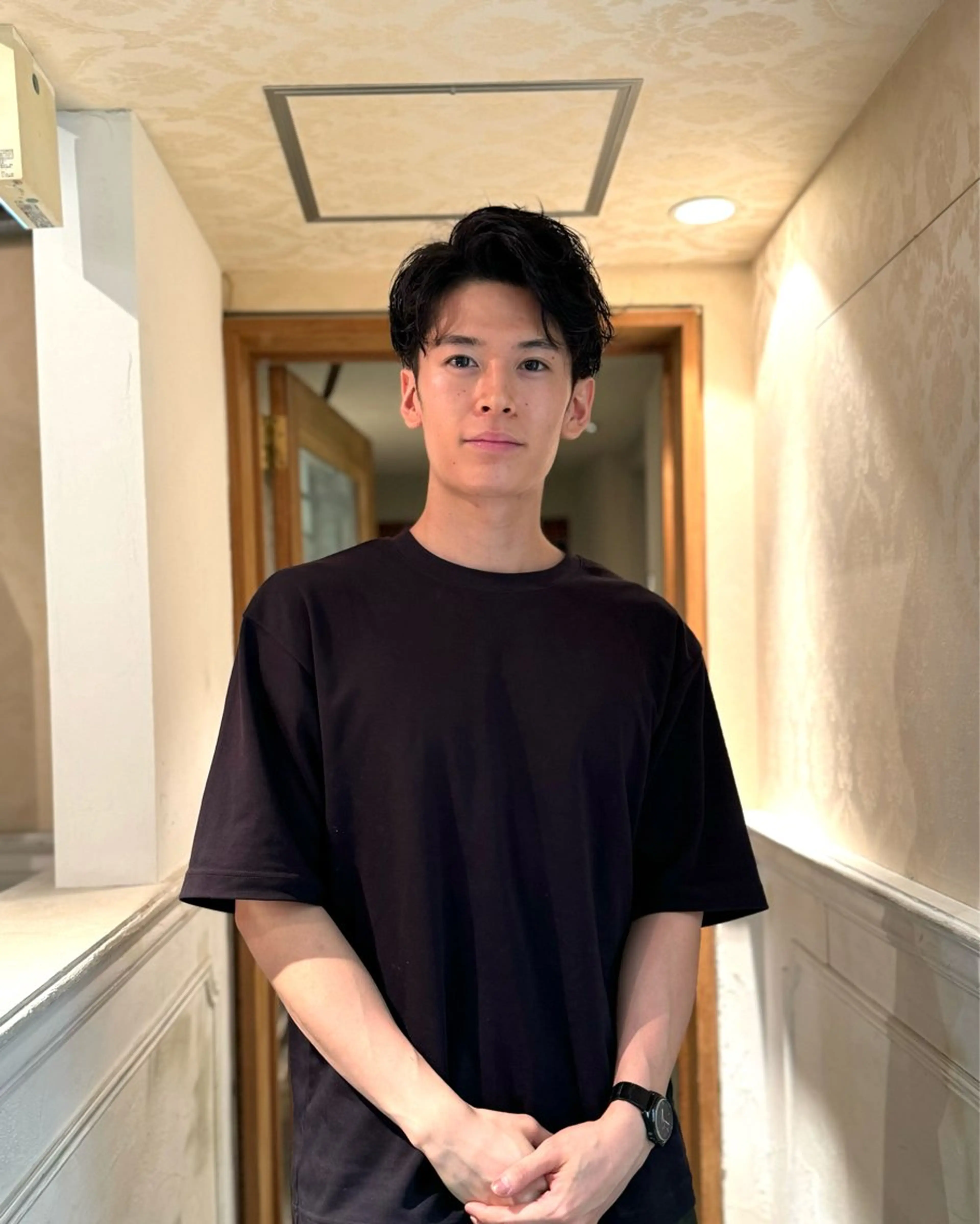 メンズ メンズパーマ 丸山 航輝のヘアスタイル