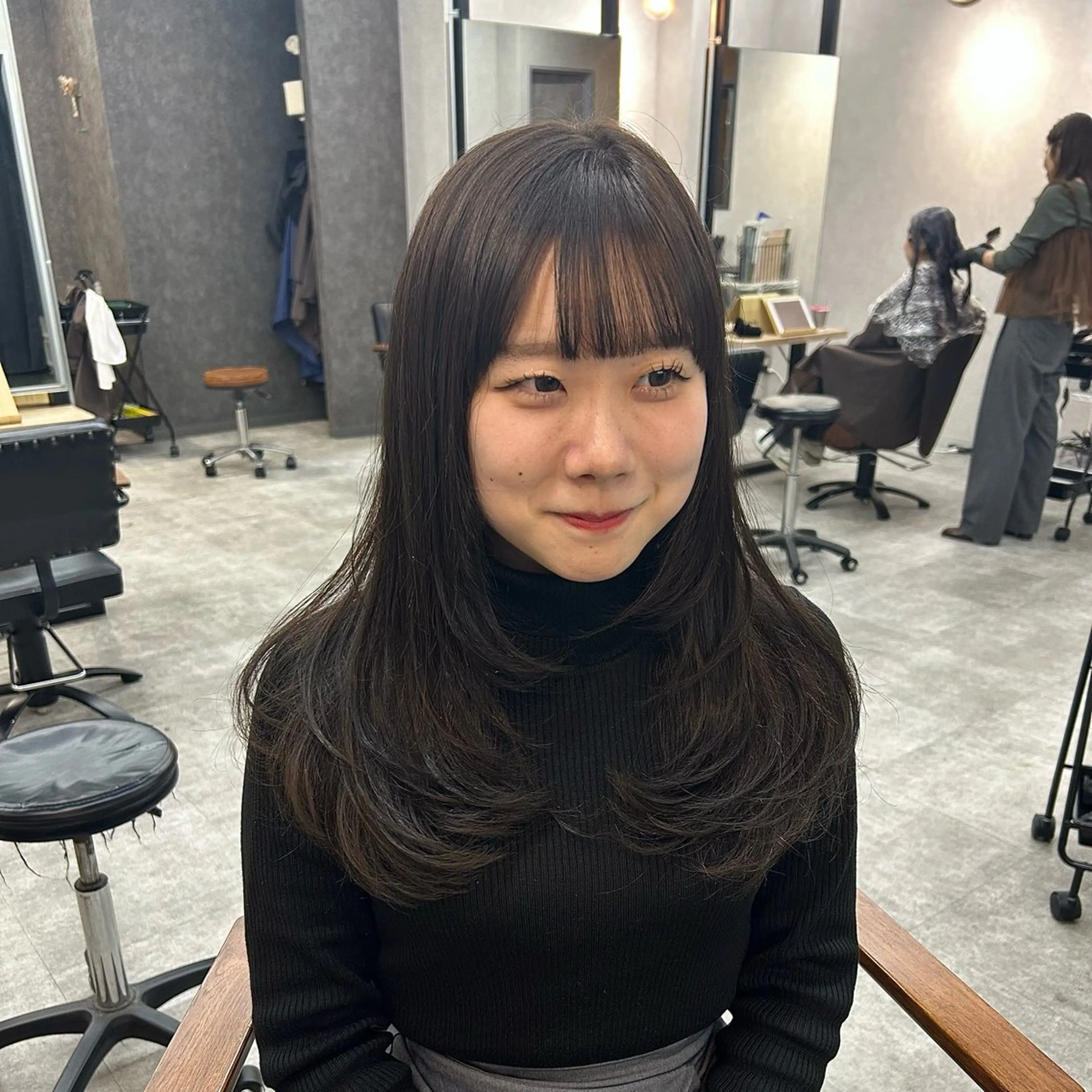 ロング カラー いなみね はるきのヘアスタイル