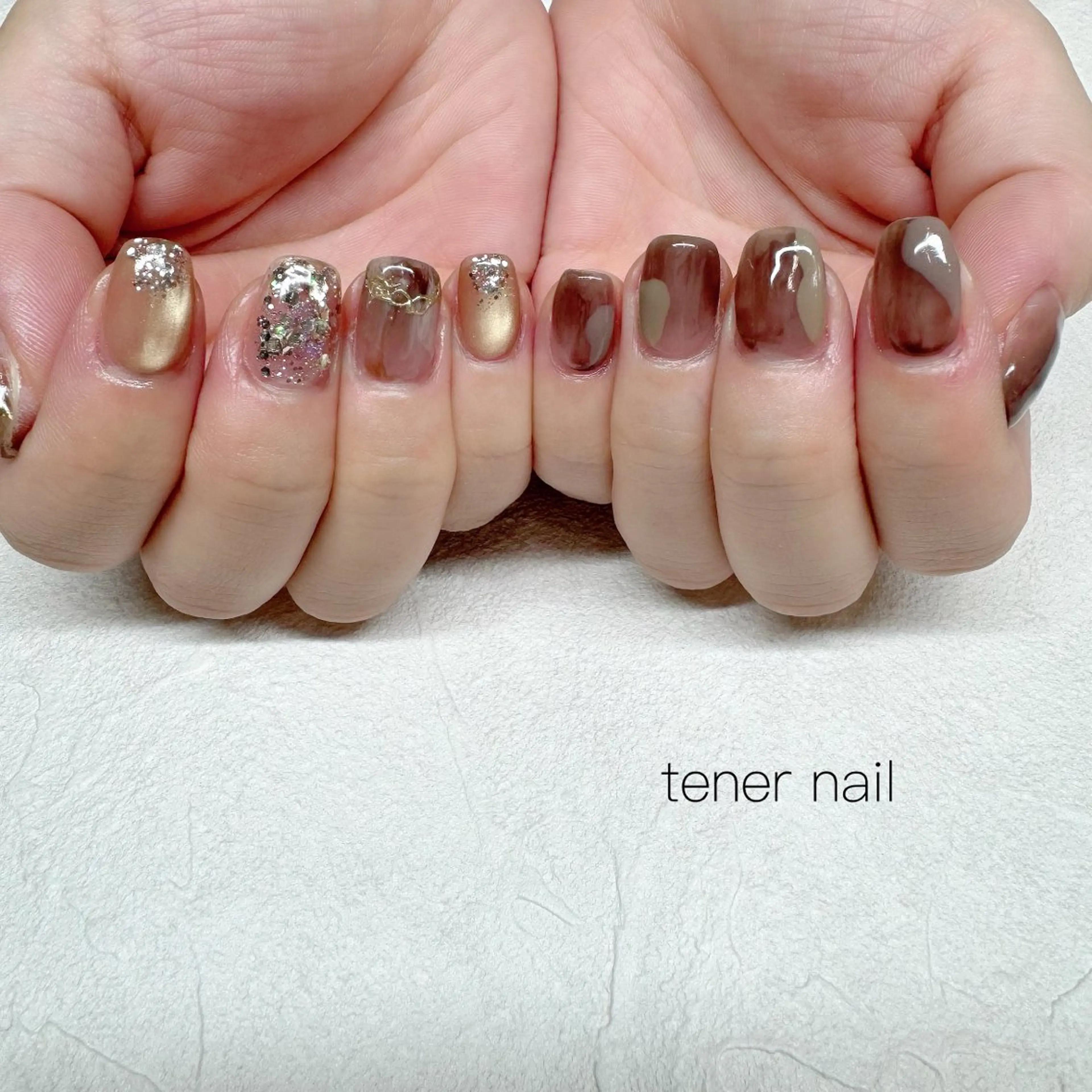 ネイル ニュアンスネイル ハンドネイル tener  nail  テネルネイル所属・テネルネイル tener nailのネイルデザイン