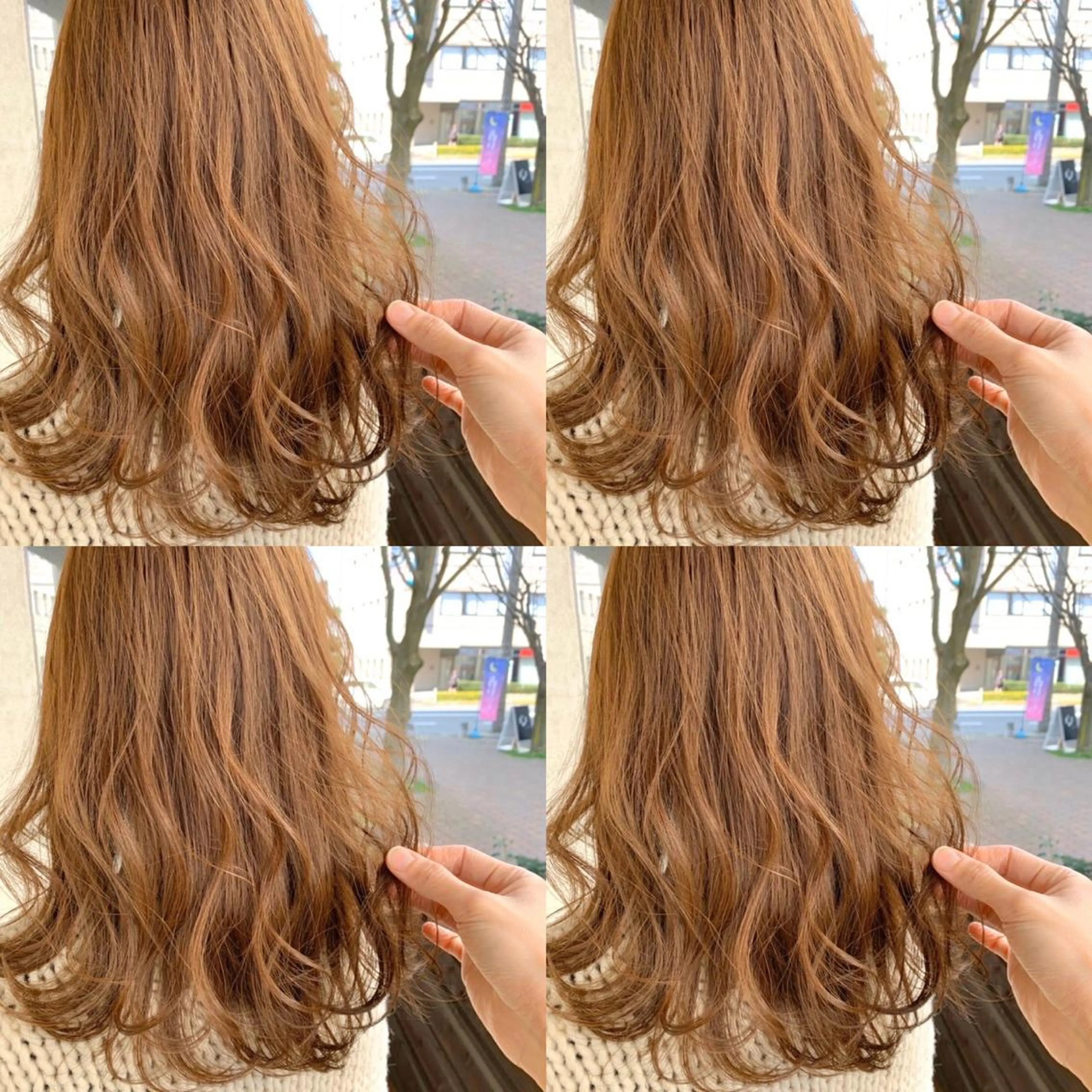 ロング カラー 艶髪・酸性ストレート フリツのヘアスタイル
