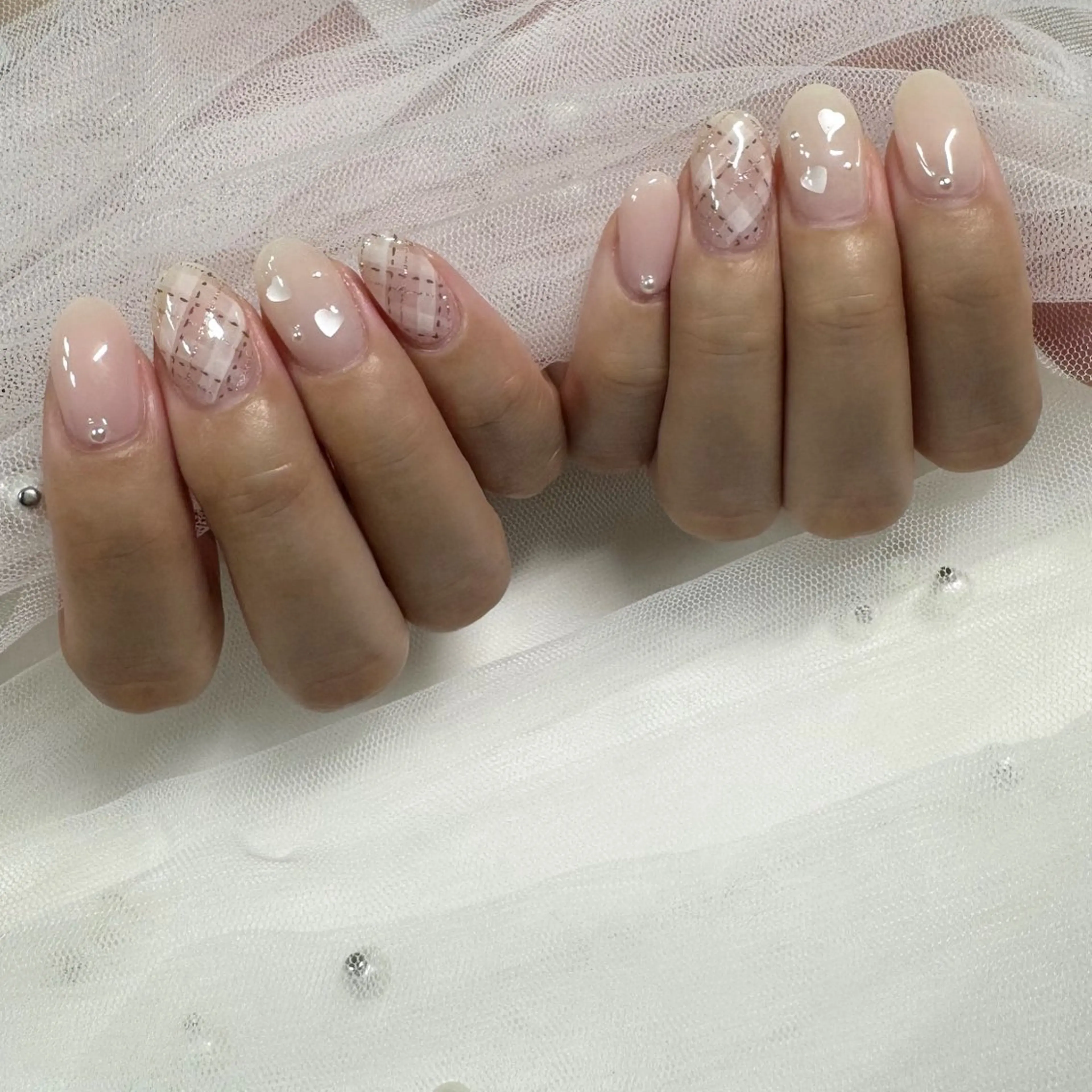 ネイル ジェルネイル 東 千夏のネイルデザイン