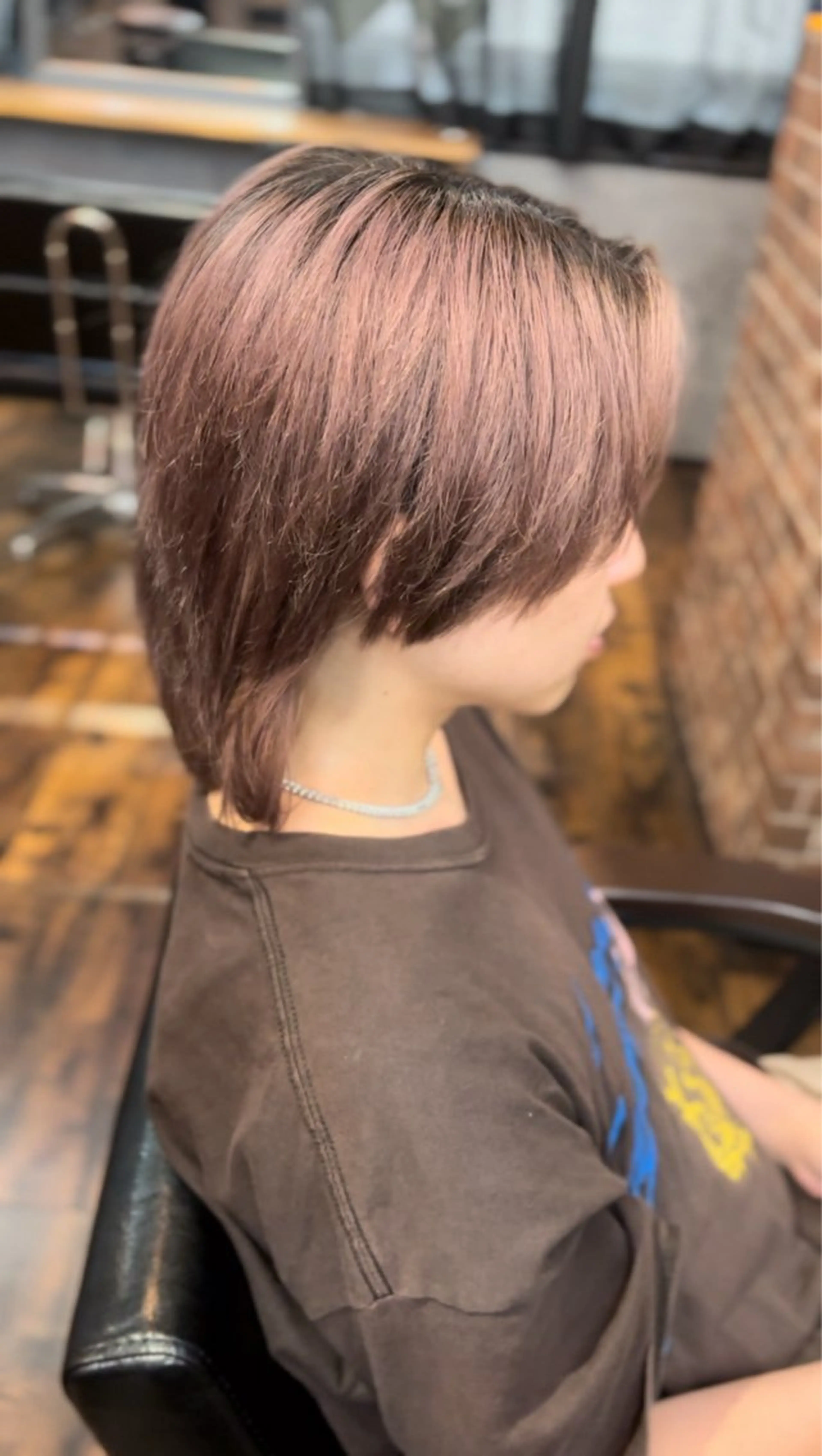 ショート カラー メンズ ヘアカラー トリートメント ヘッドスパ ヘアセット 🔥【メンズ特化】江 坂／モデル／レオ🔥のヘアスタイル