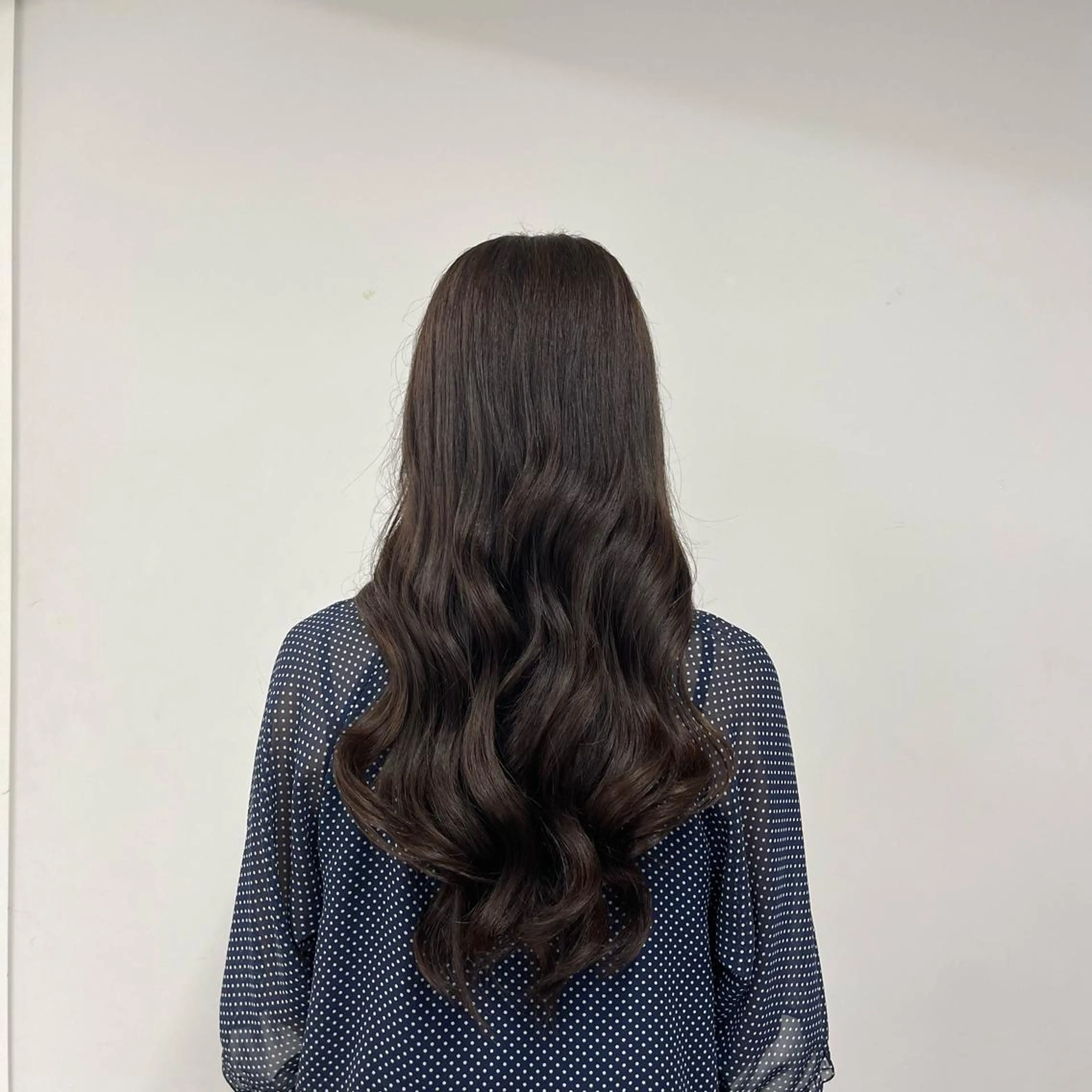 ロング カラー カット ヘアカラー トリートメント 渡辺 優菜のヘアスタイル