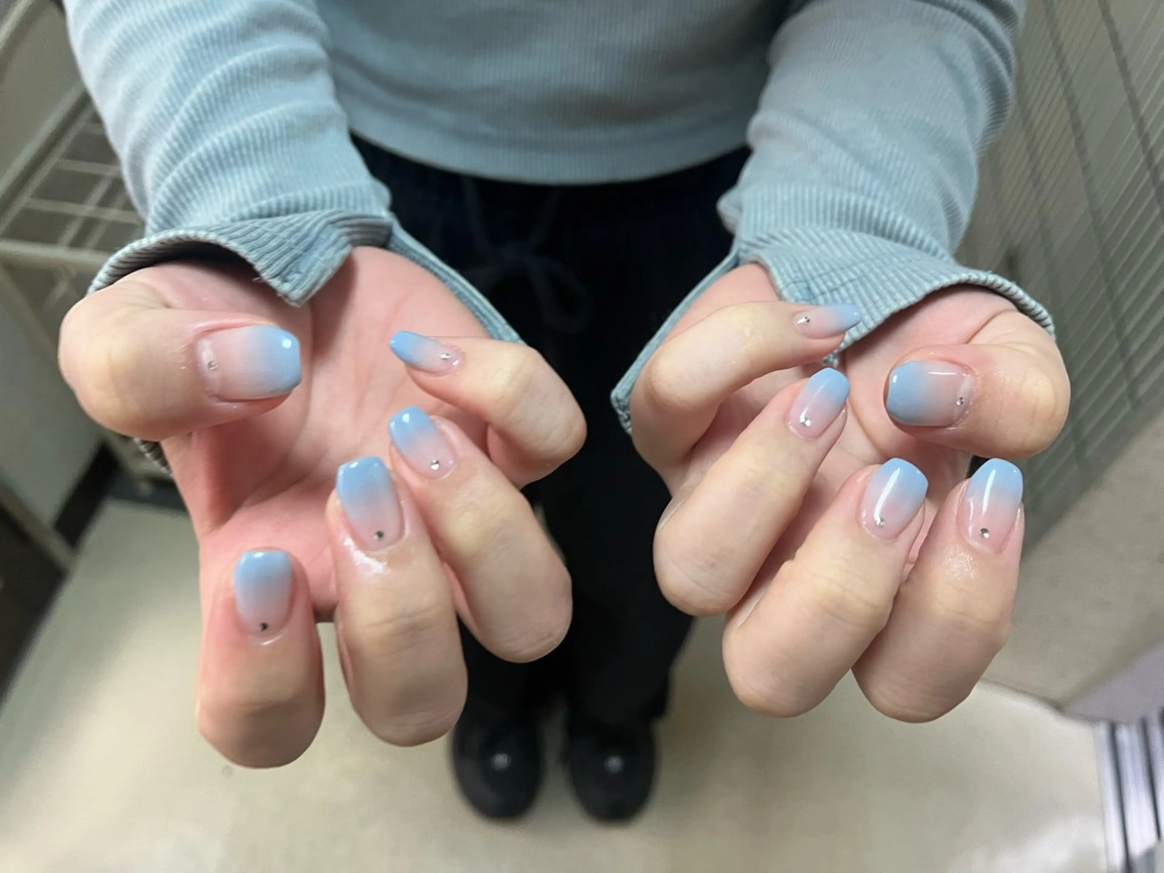 ネイル ストーンネイル Alcea 倉橋のネイルデザイン