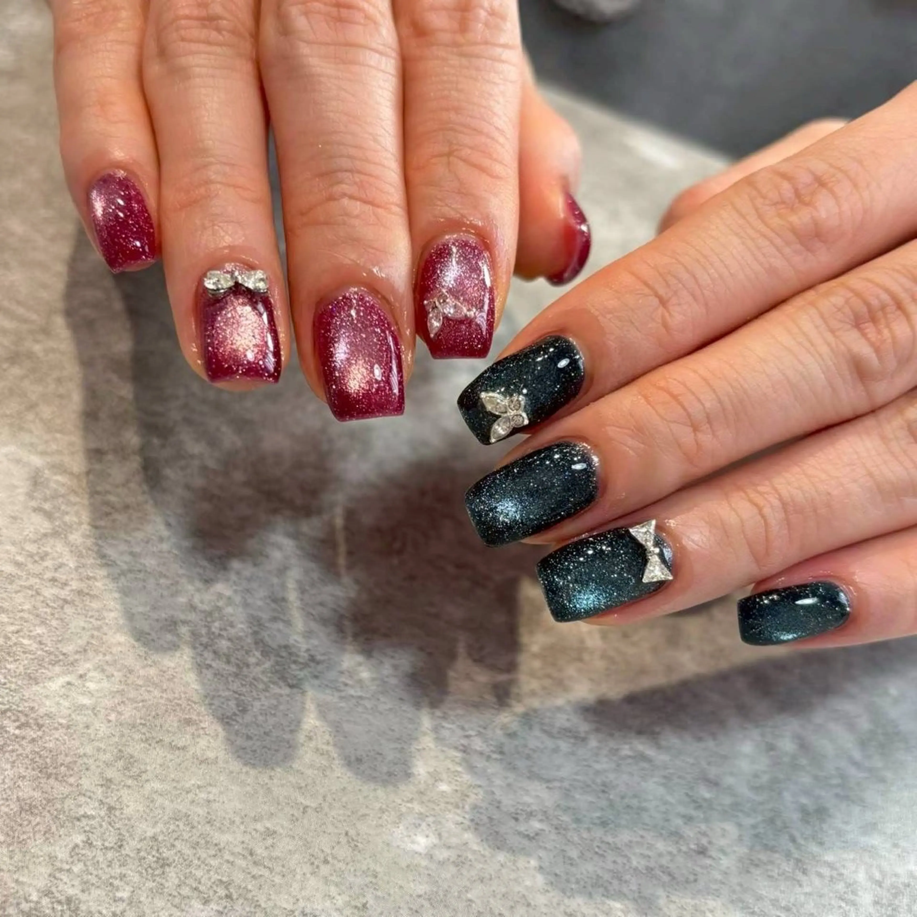 セミロング メラク 難波Matsuokaのネイルデザイン