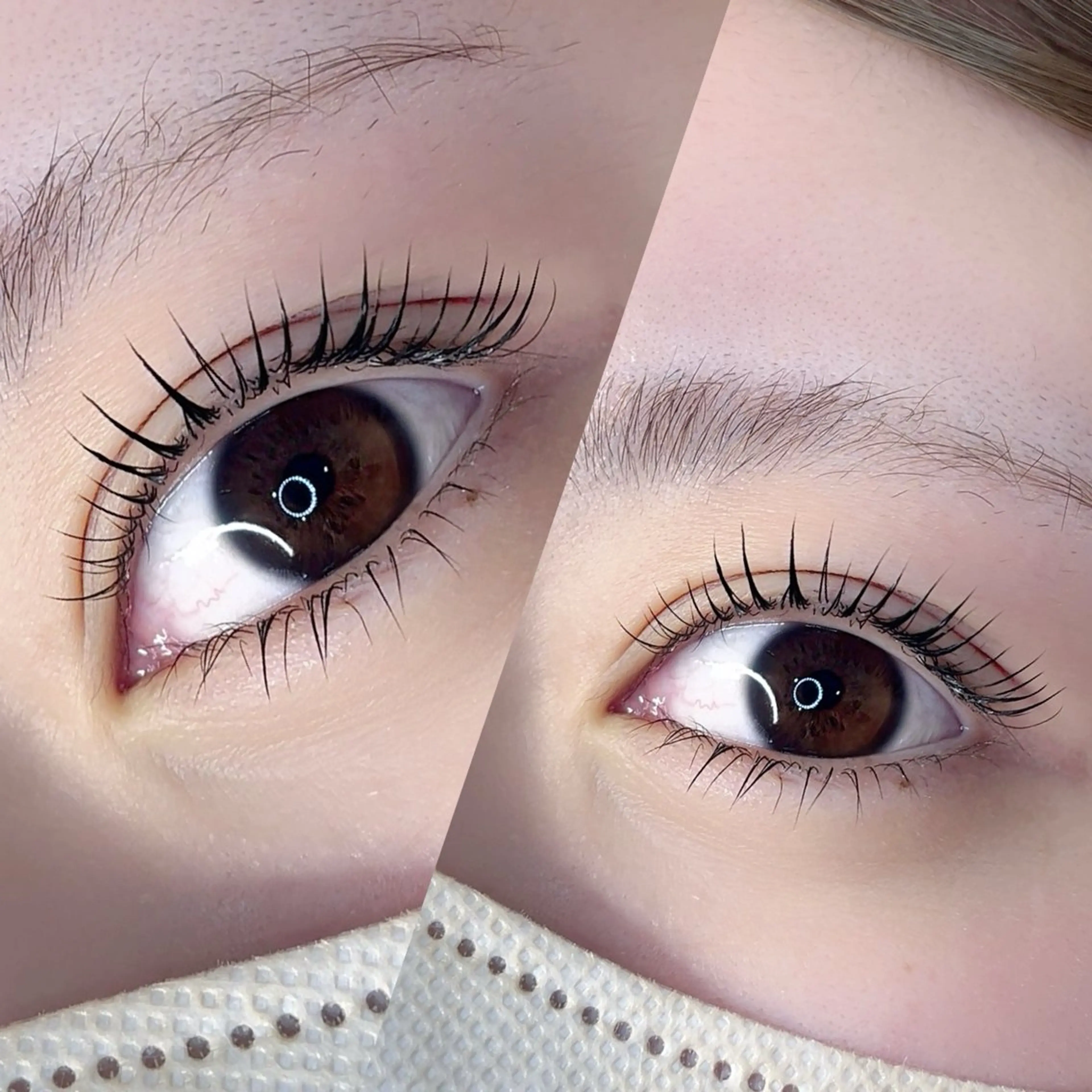 マツエク・マツパ 下まつげエクステ 一重×まつ毛パーマ マツパ IKUMI 【𝐮𝐥𝐮】のマツエク・マツパデザイン