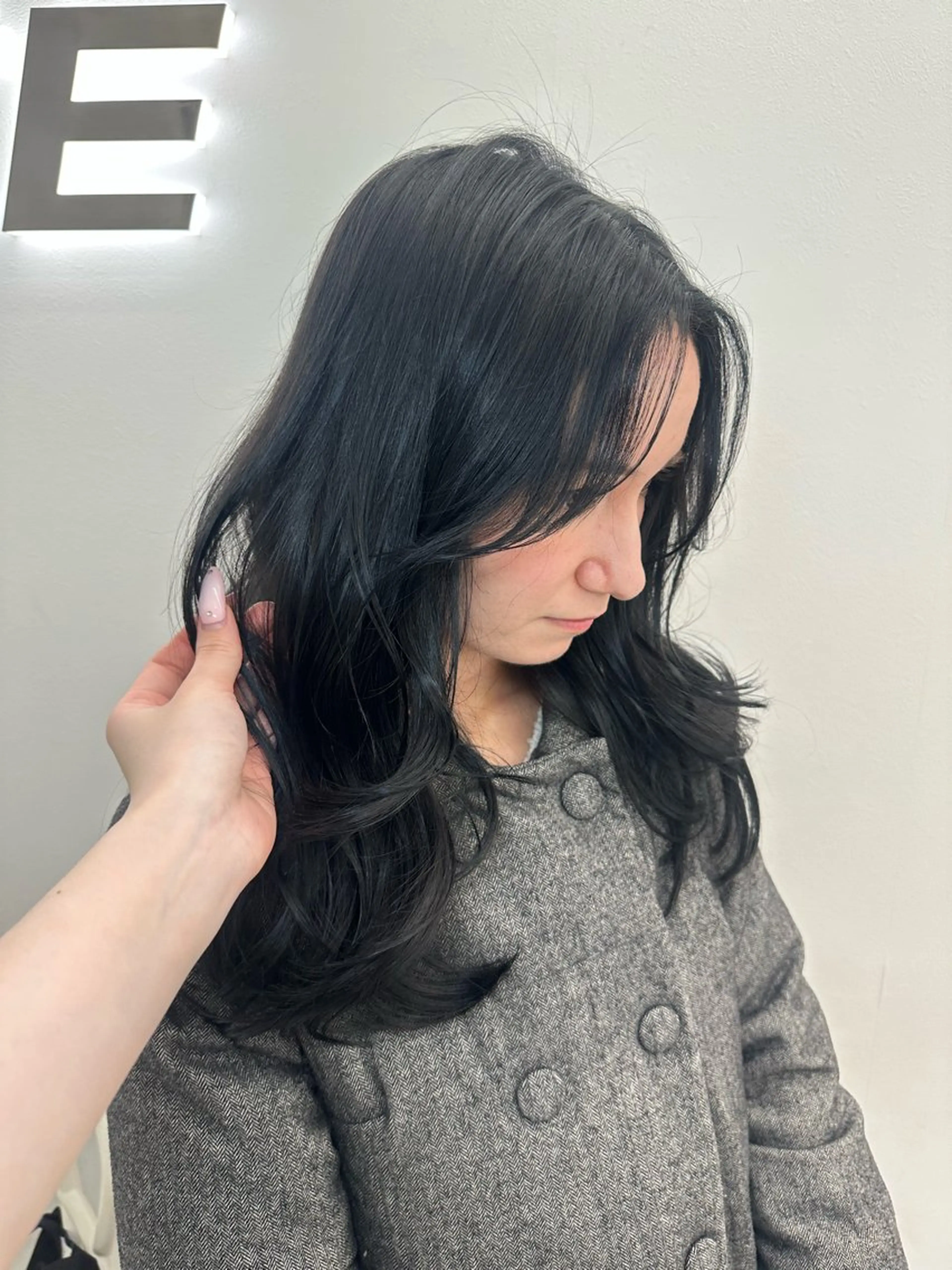 セミロング カラー ヘアアレンジ カット ヘアカラー 大人っぽ中韓レディ ヘア🤍MAOのヘアスタイル