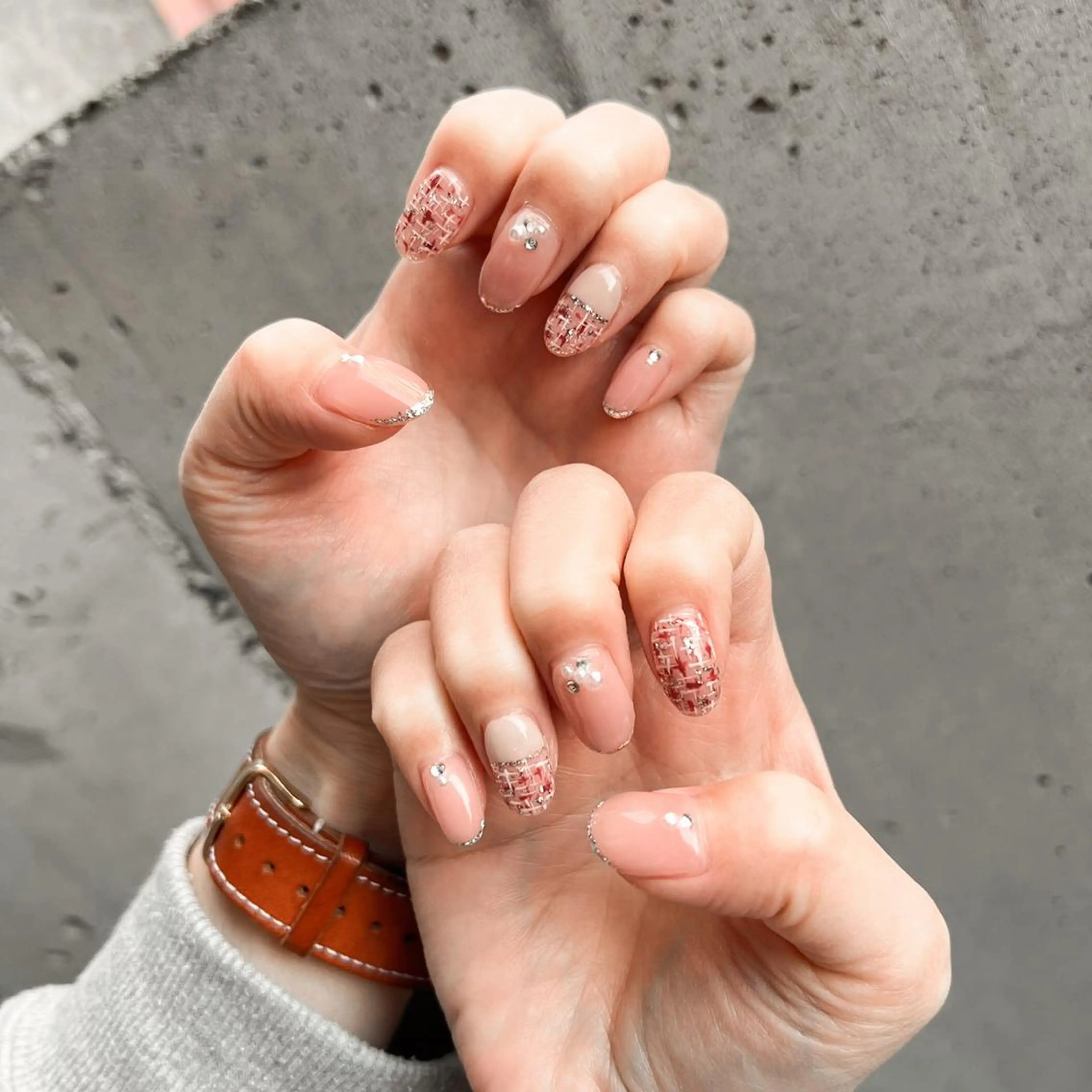 ネイル ハンドネイル 長谷川 奈緒美のネイルデザイン