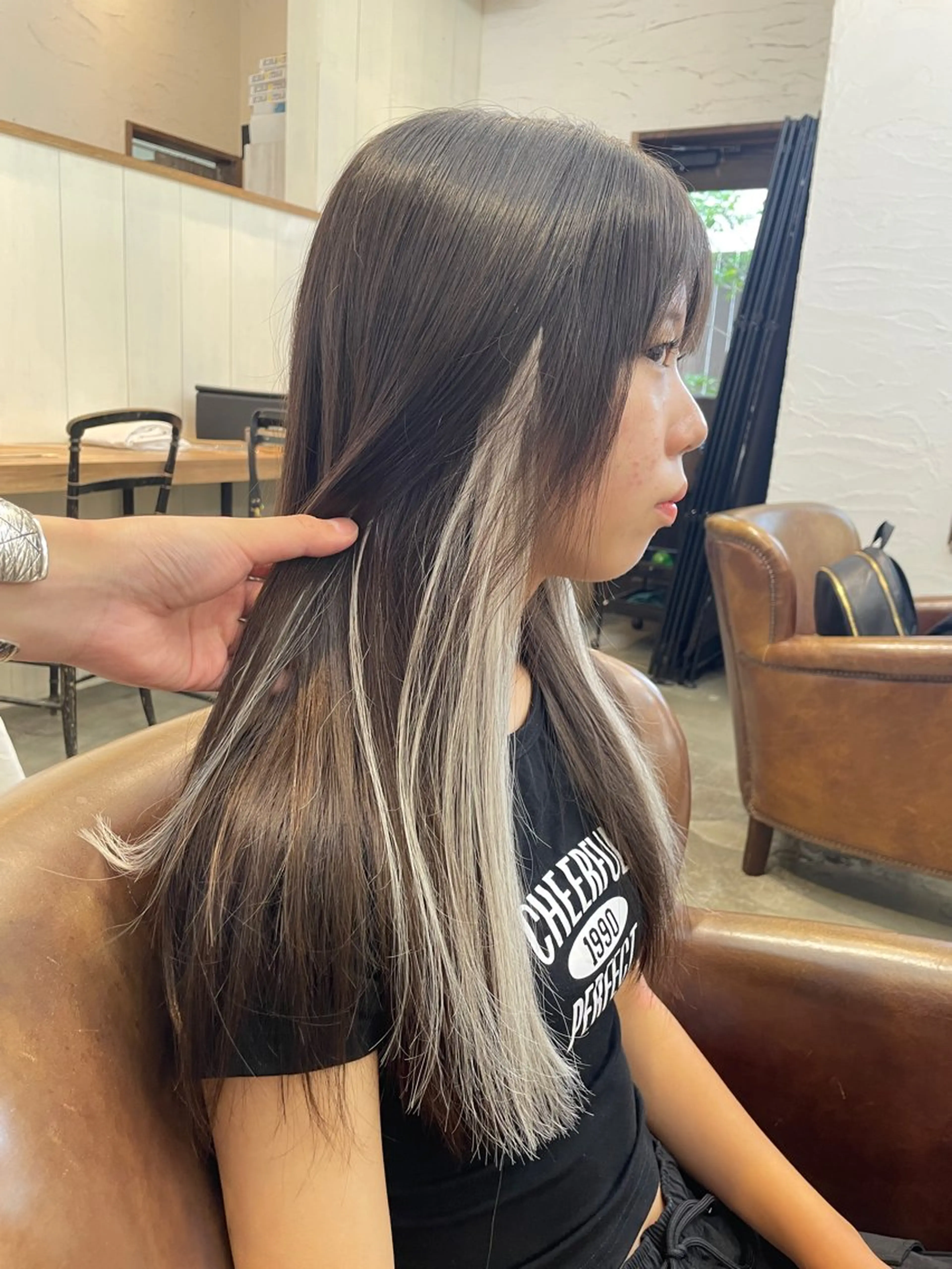 ロング エクステ エクステ 尾崎 弘和のヘアスタイル