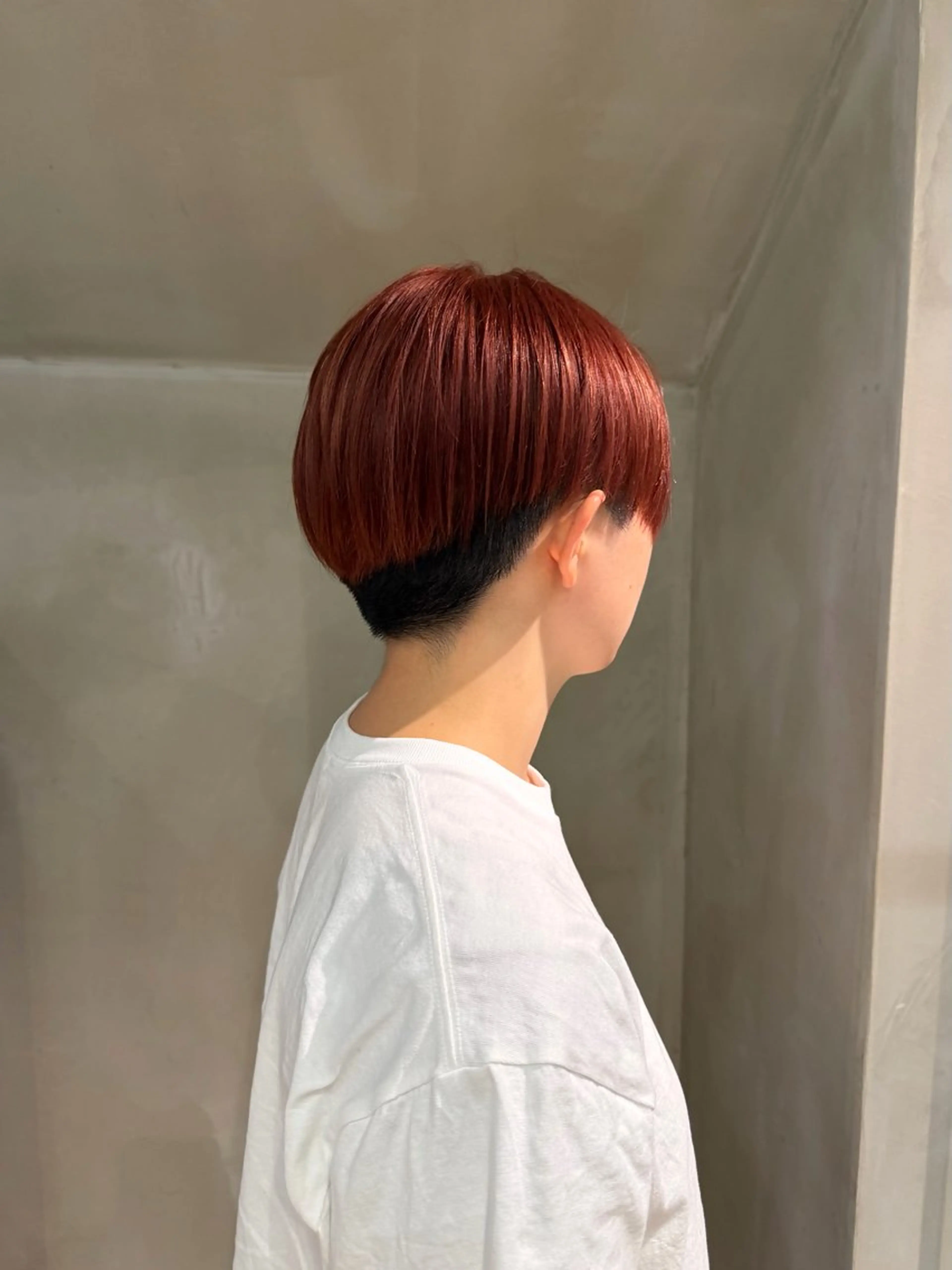 ショート ヘアカラー mei🪽 カラーモデルのヘアスタイル
