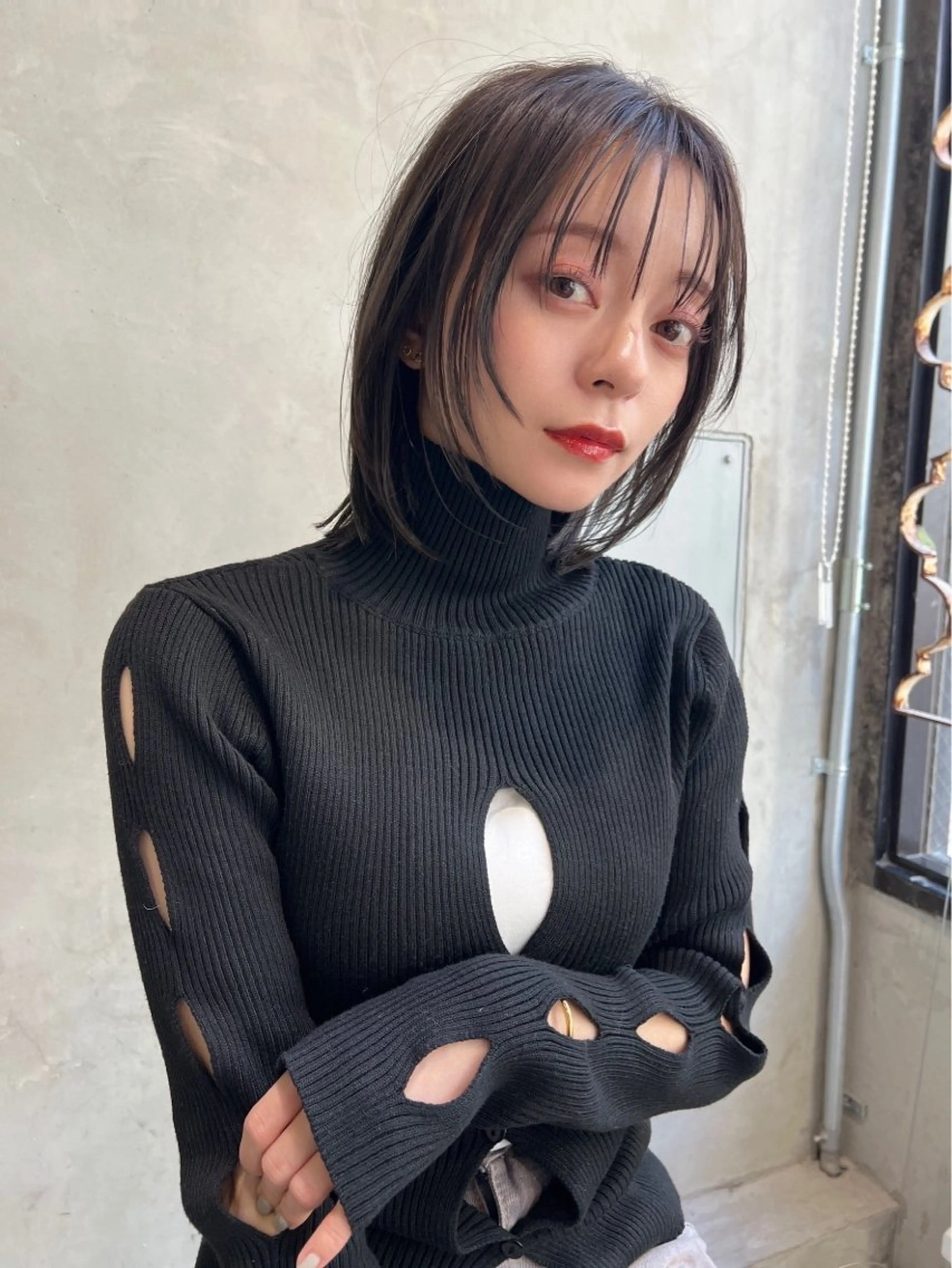 ミディアム カラー 🦋韓国/暖色カラー RENA🦋のヘアスタイル