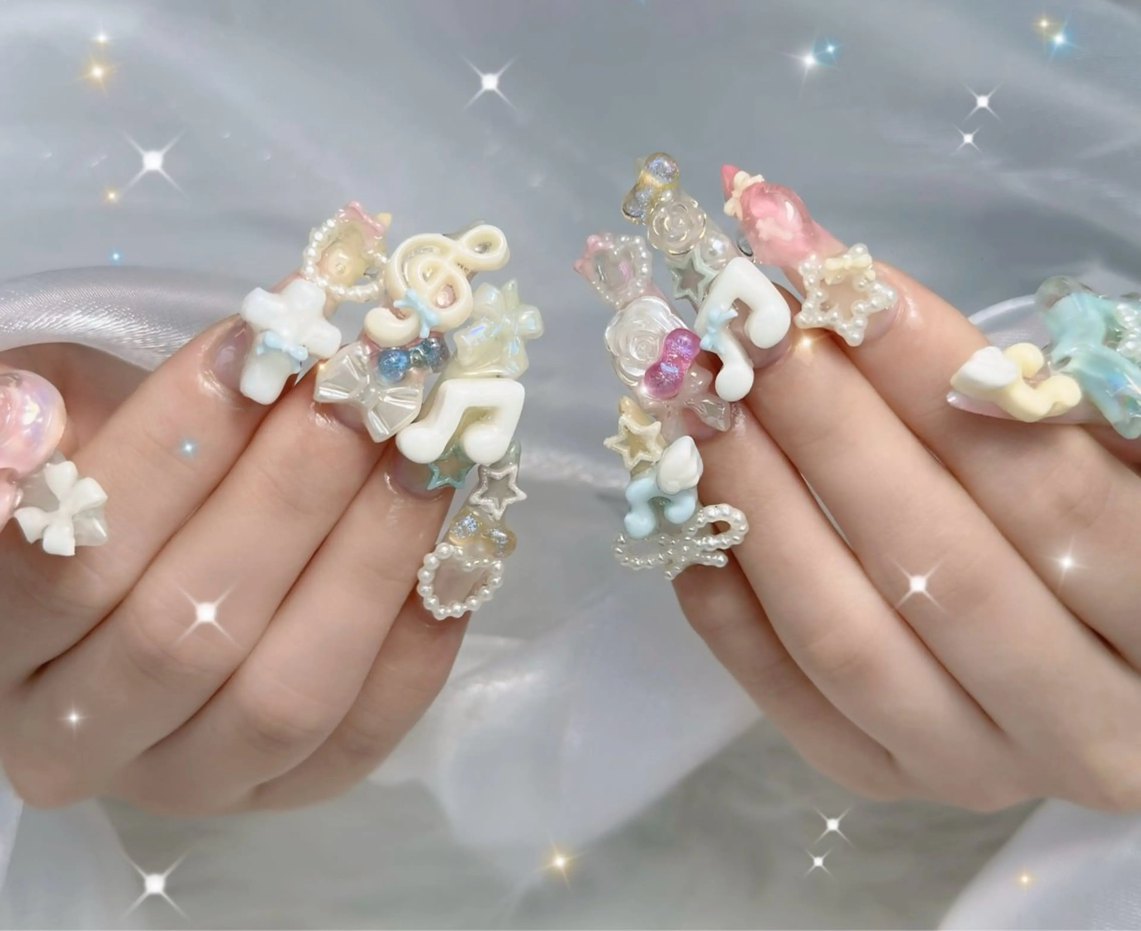 ネイル ハンドネイル ハンドケア Panda chan Novaのネイルデザイン