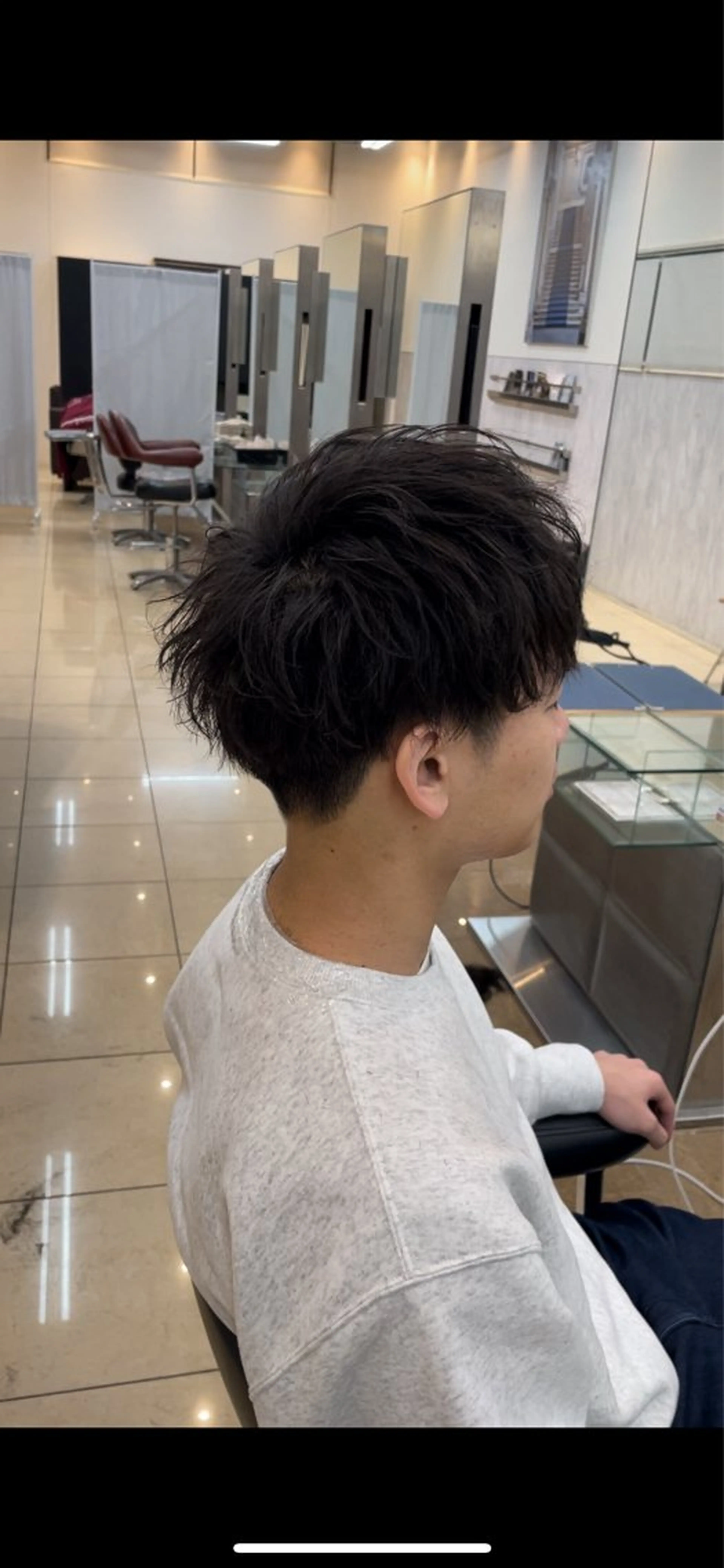 ショート メンズ マッシュ 【ヘアディレクター】 りくのヘアスタイル