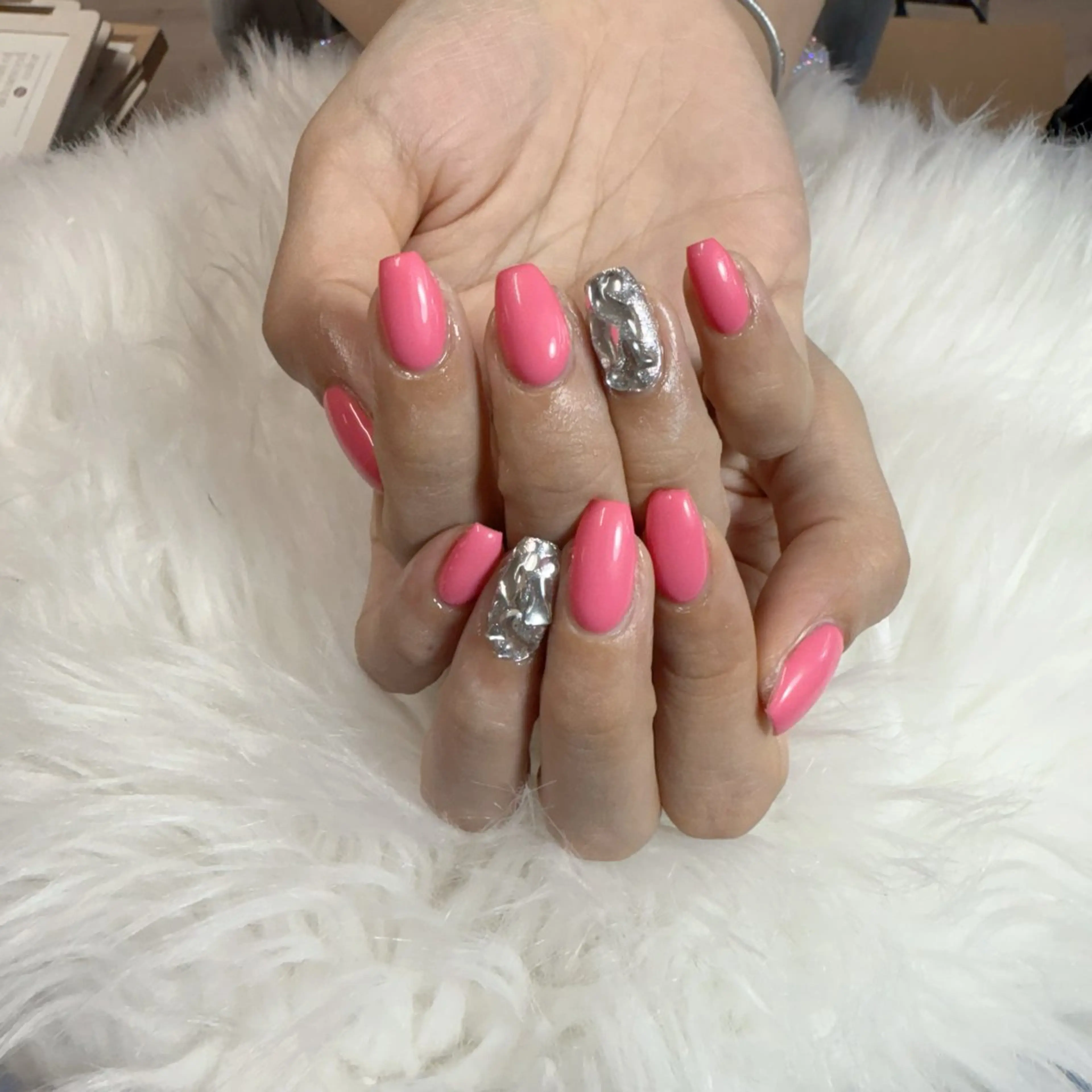 ネイル ハンドネイル 🧸yuki🍯 パラジェル取扱店🐝のネイルデザイン