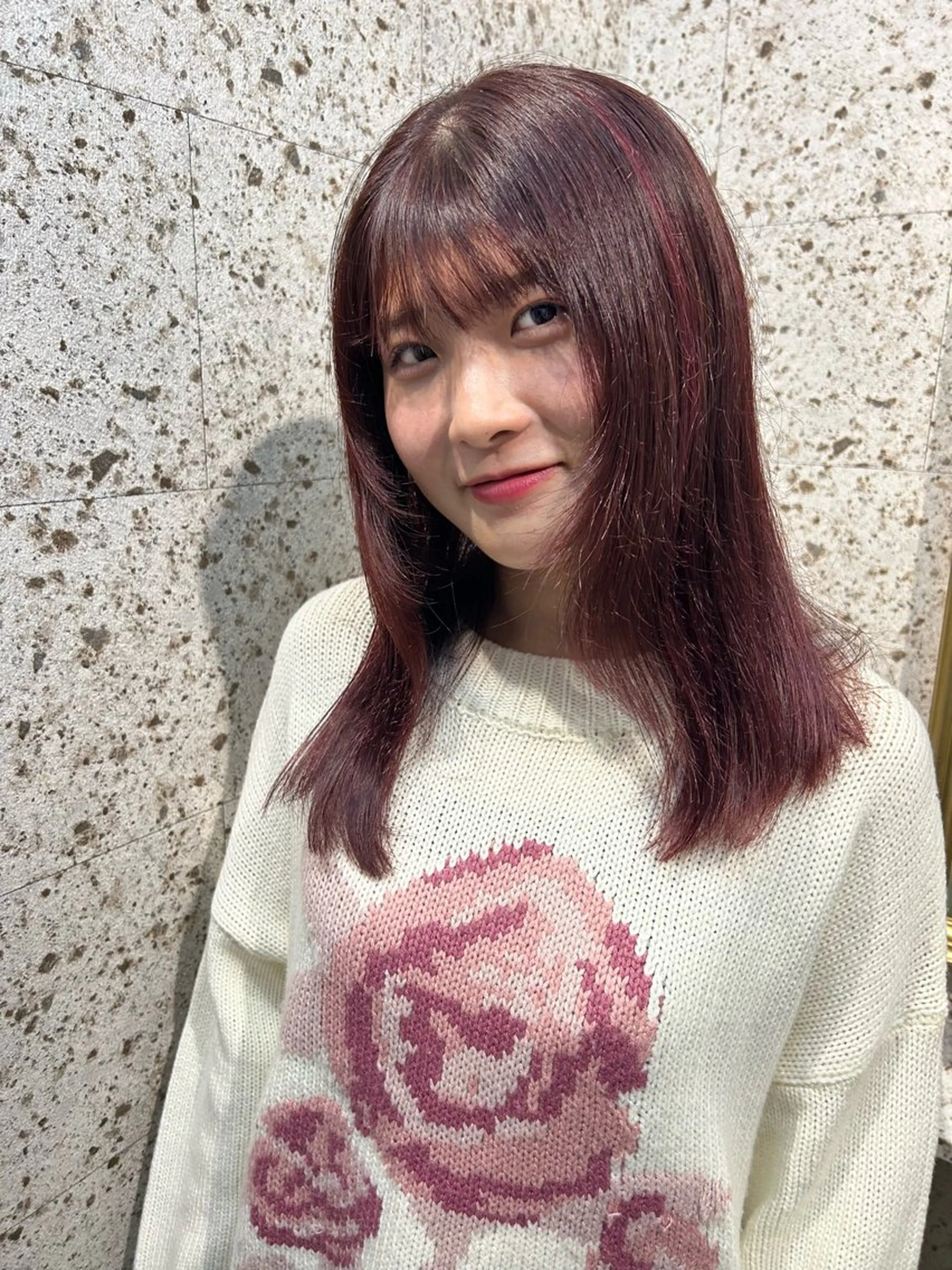 カラー ブラウンカラー ピンクカラー [lani ] konatsuのヘアスタイル