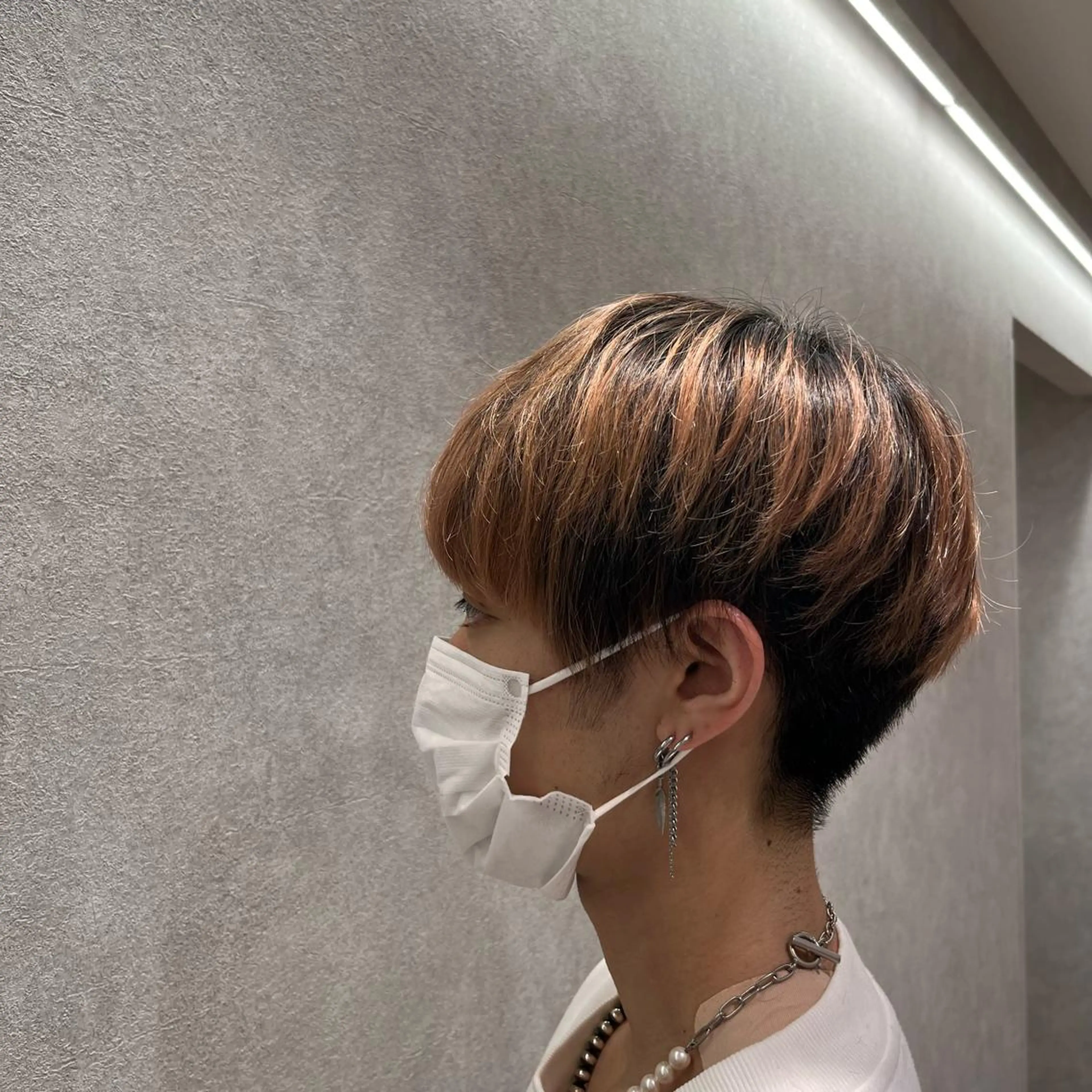 メンズ 巖本 真希のヘアスタイル