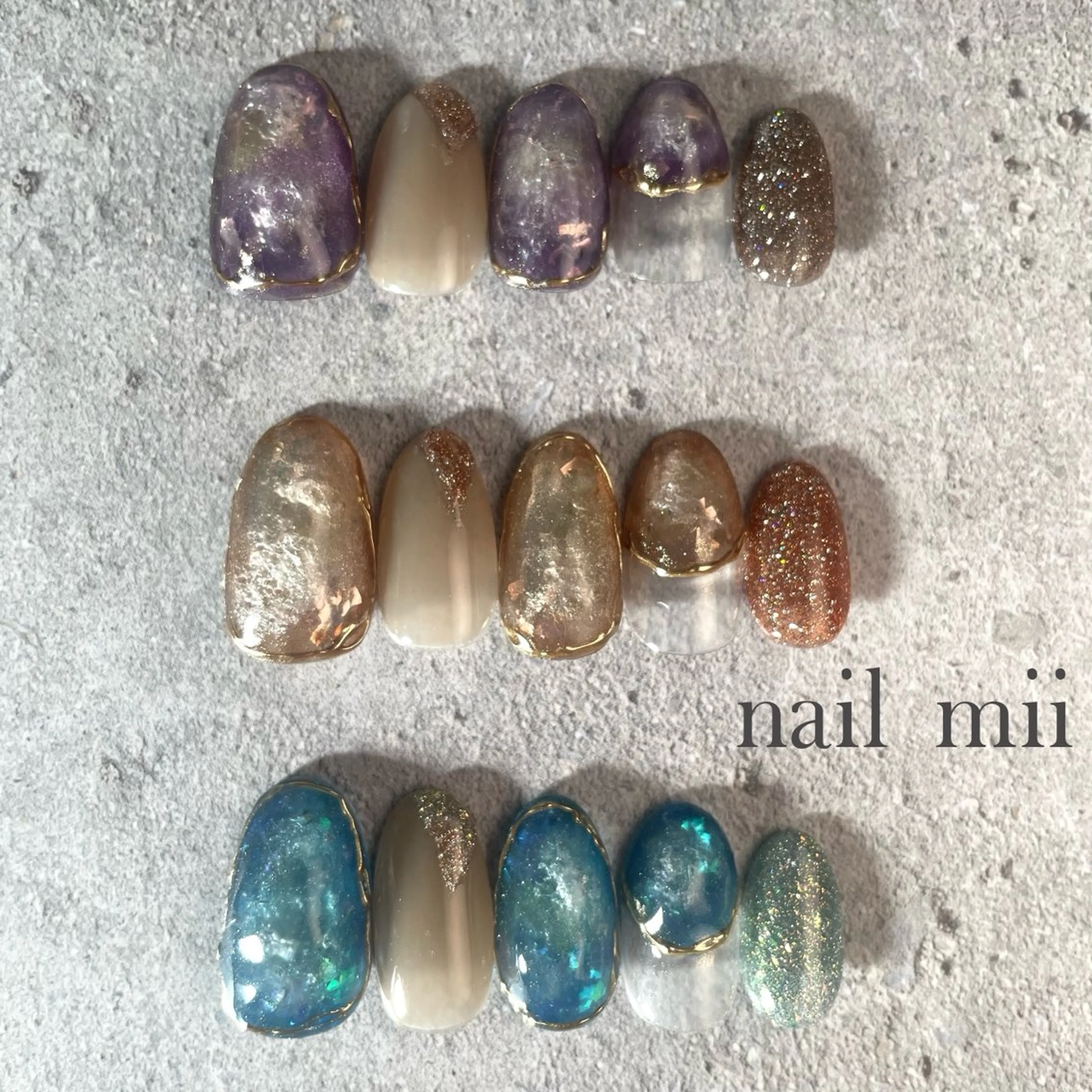 ネイル クリアネイル nail mii HIROMIのネイルデザイン