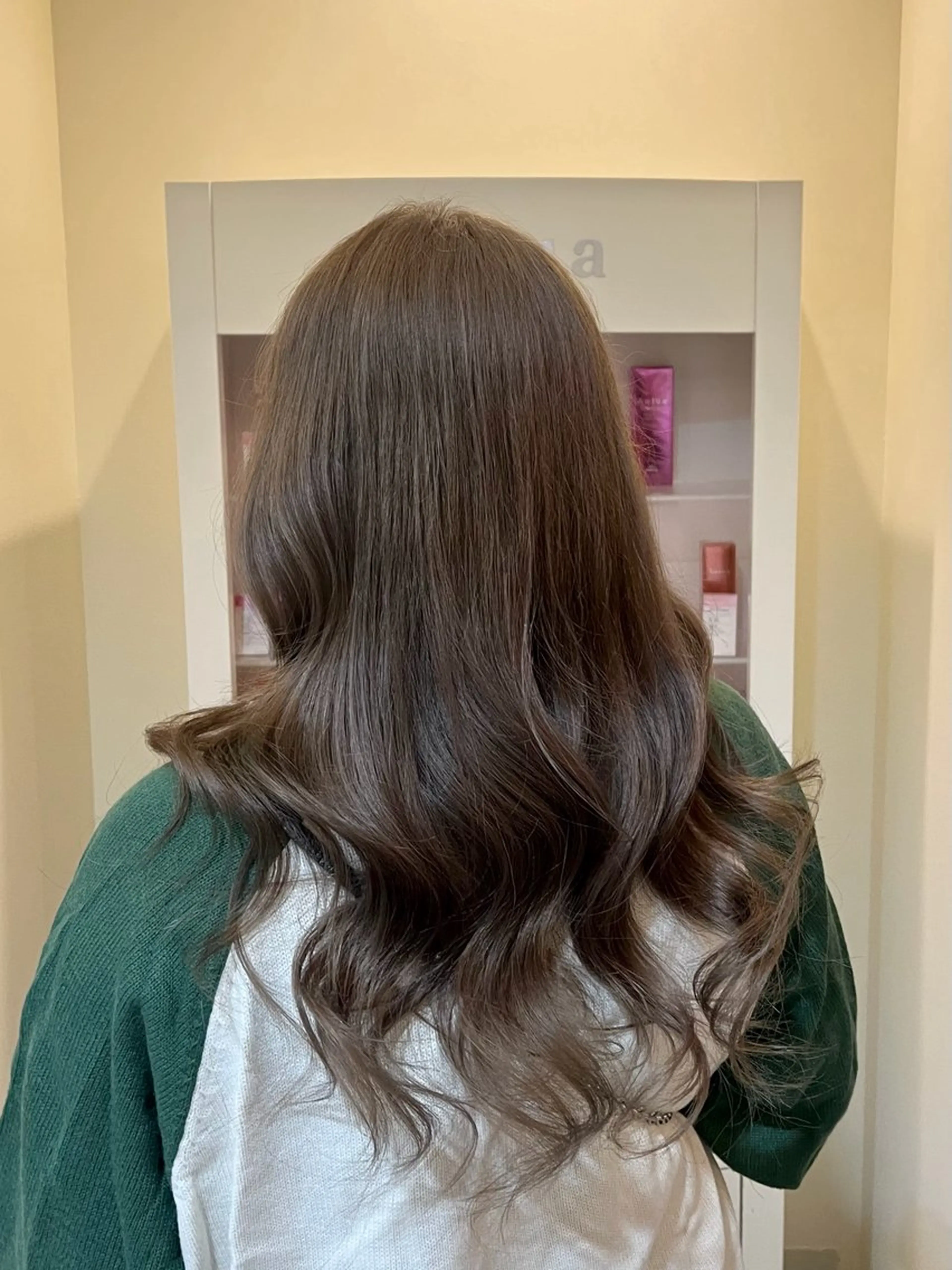 セミロング ヘアカラー ㅤㅤㅤㅤㅤ chikaのヘアスタイル