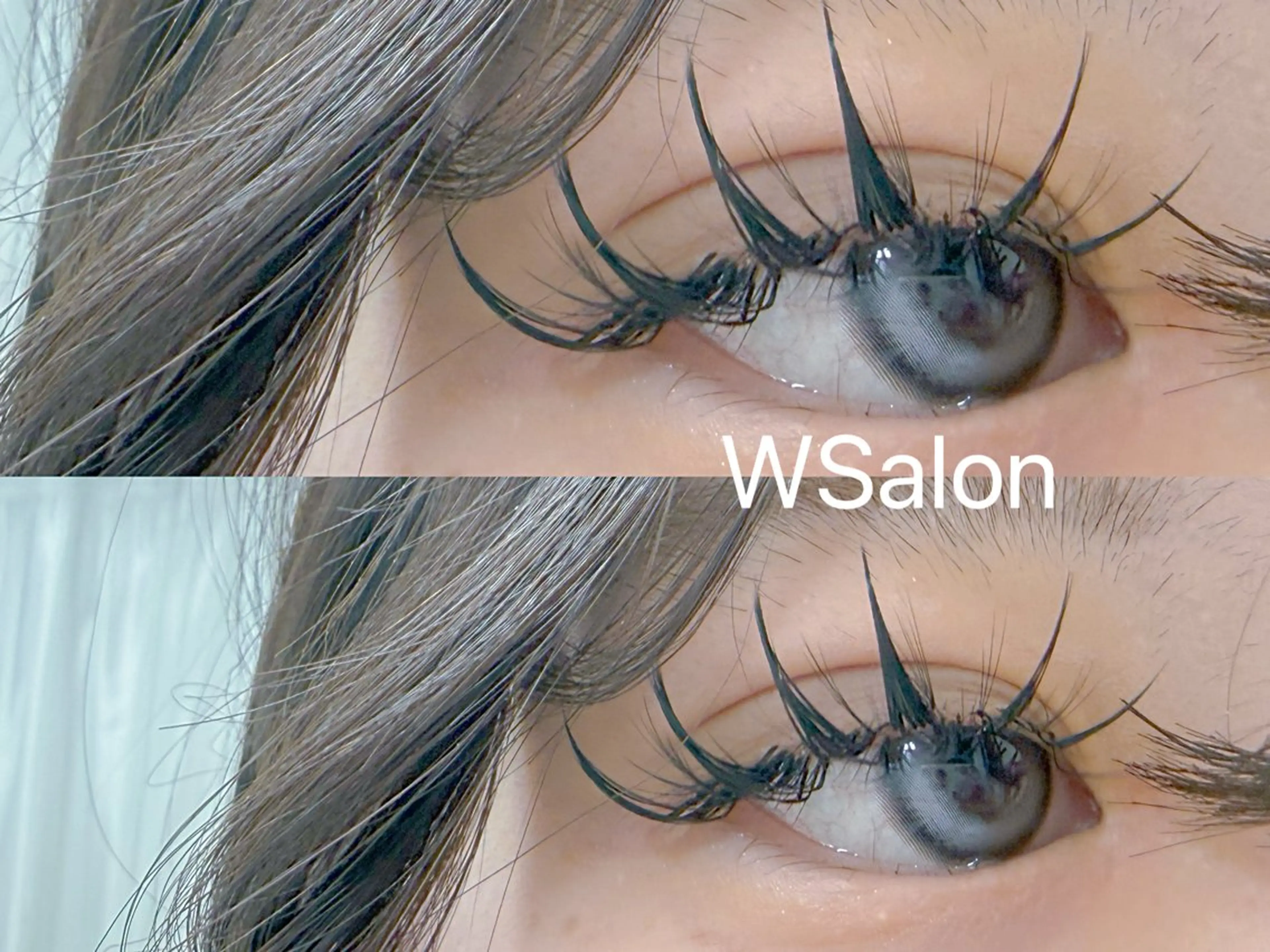 マツエク・マツパ Lカール ワンホンマツエク W Salon アイラッシュのマツエク・マツパデザイン