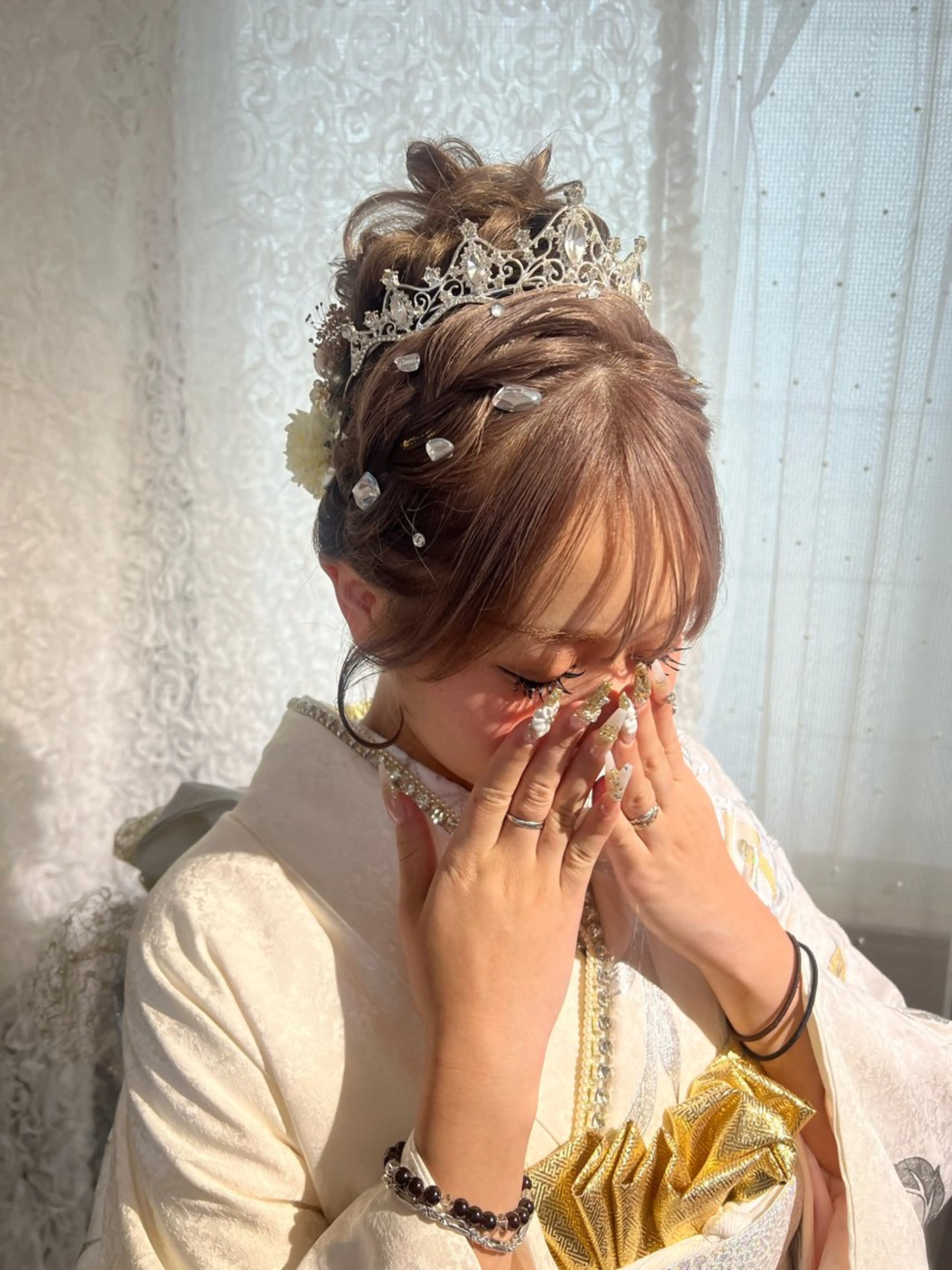 ロング ヘアアレンジ 三宅 涼子のマツエク・マツパデザイン