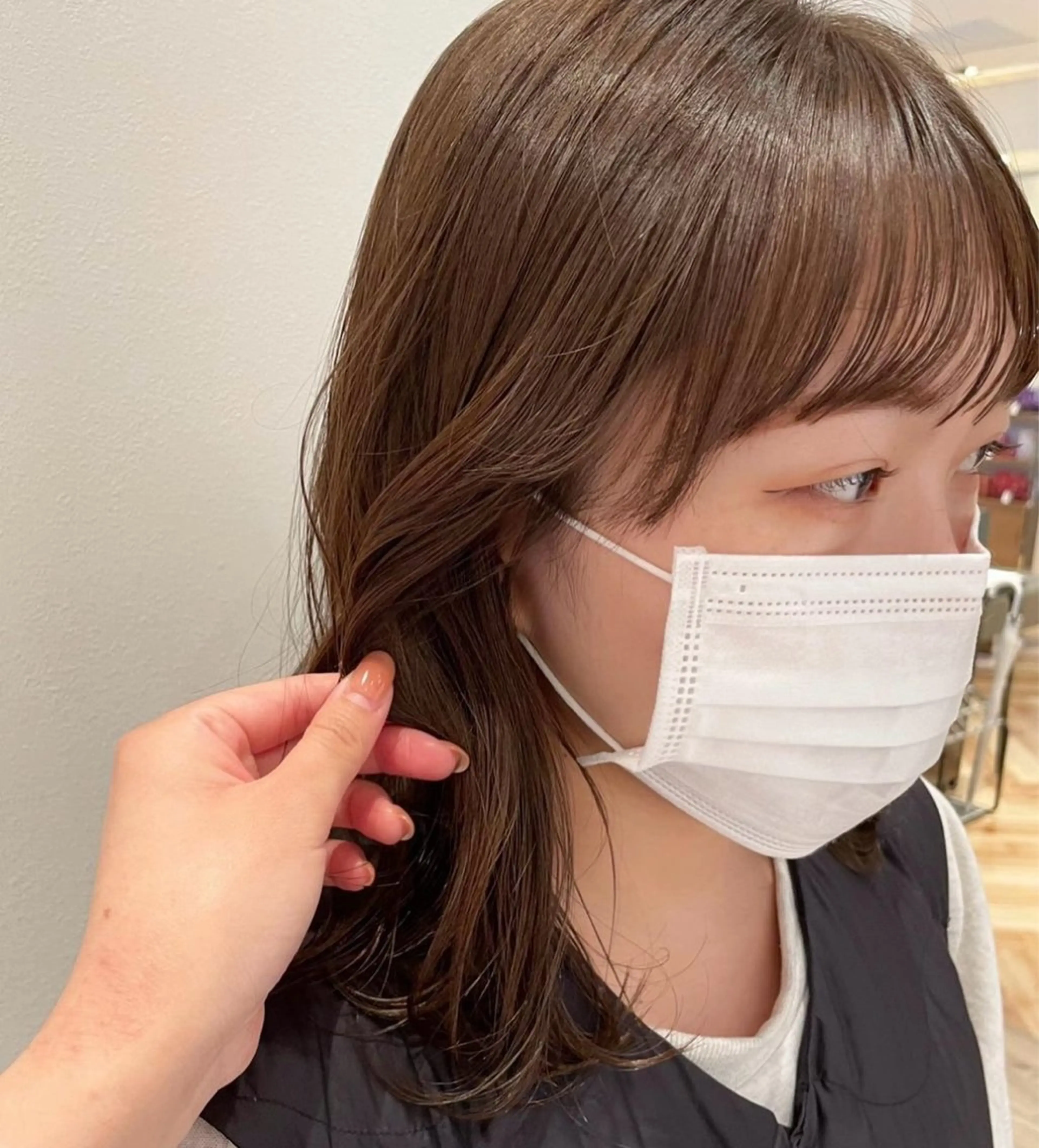 ミディアム カラー K-two谷町❄️ hinaのヘアスタイル