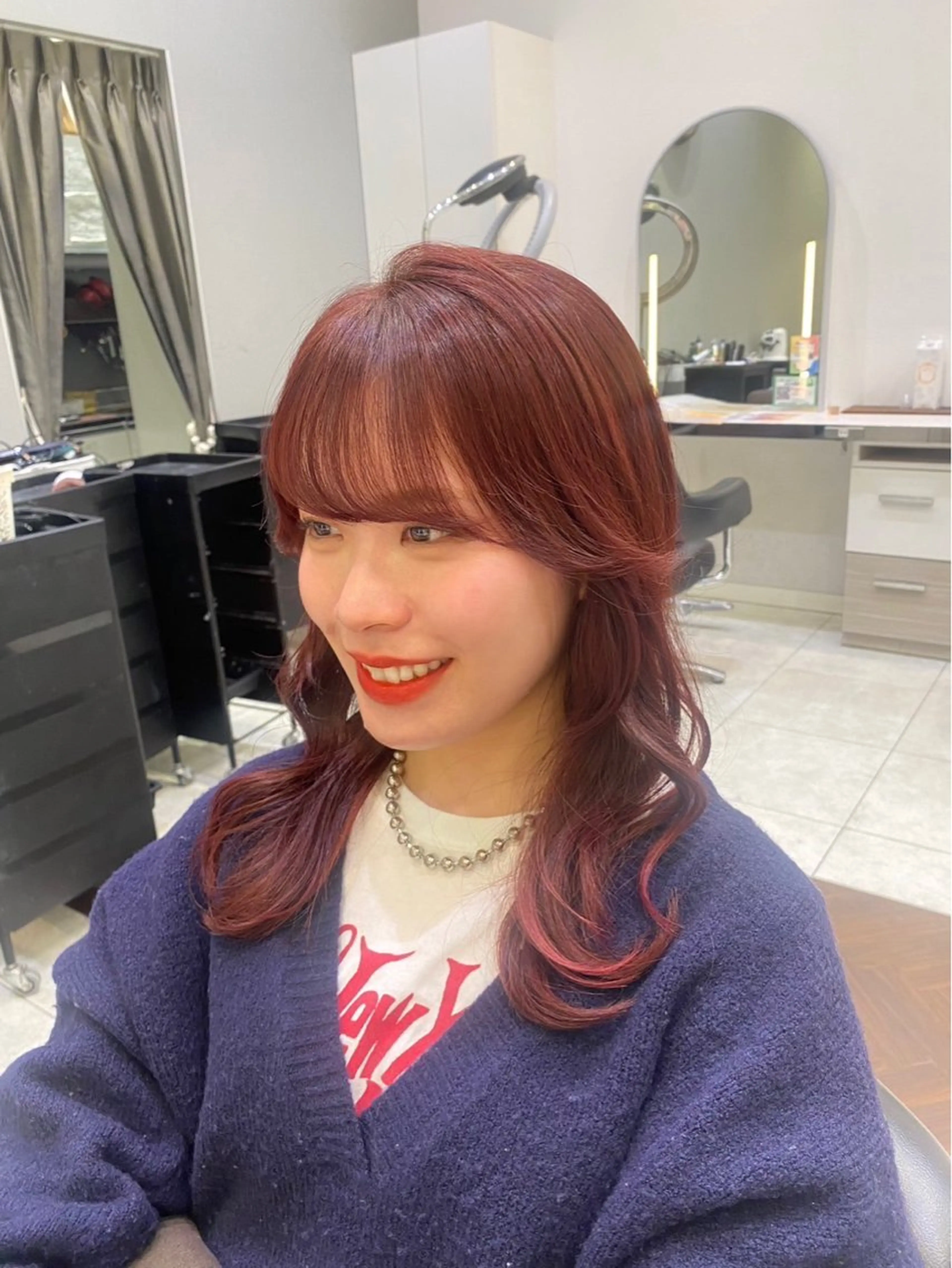 ロング カラー 🩶米澤 美月🩶のヘアスタイル