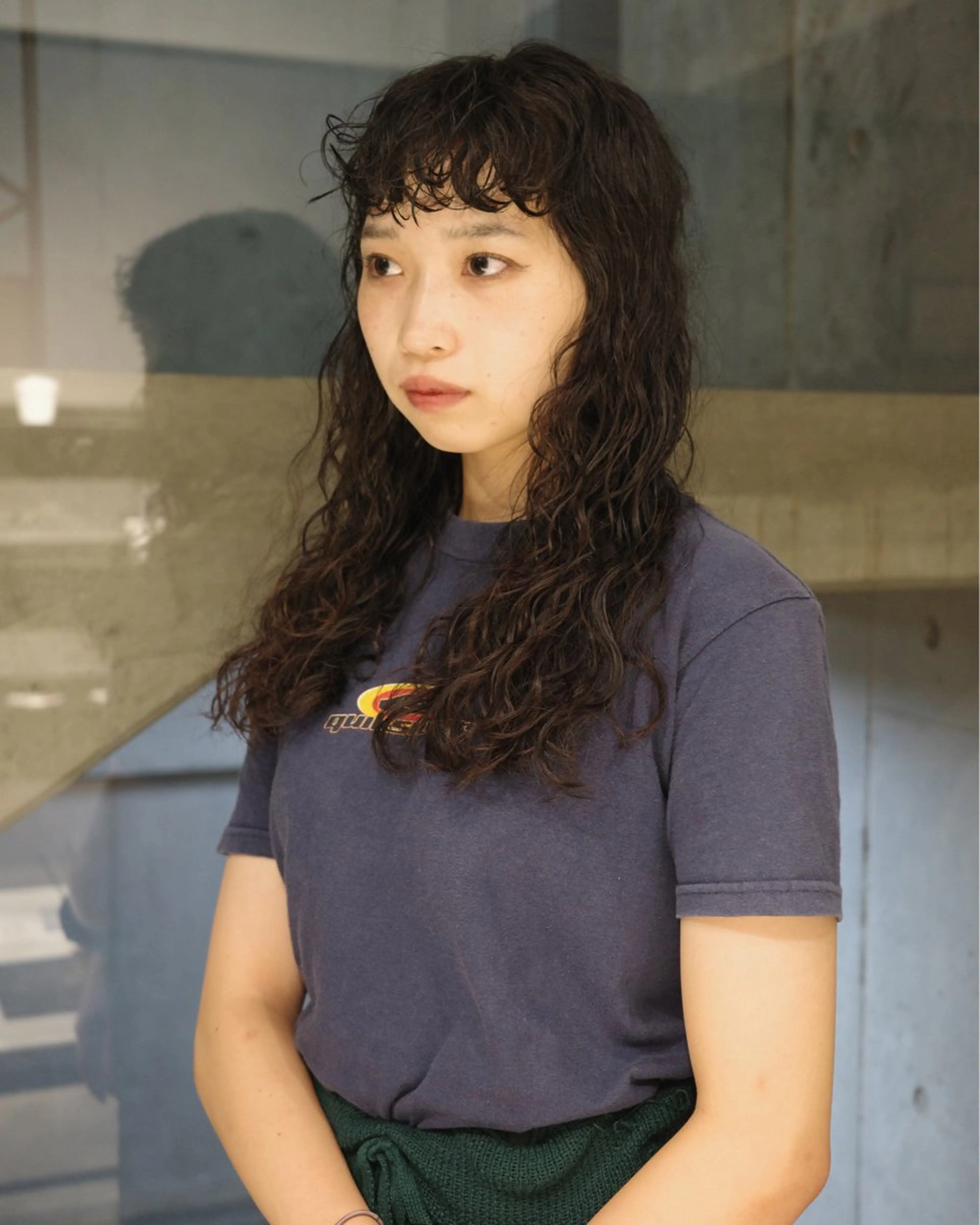 ロング パーマ NERO 松井 隆人のヘアスタイル