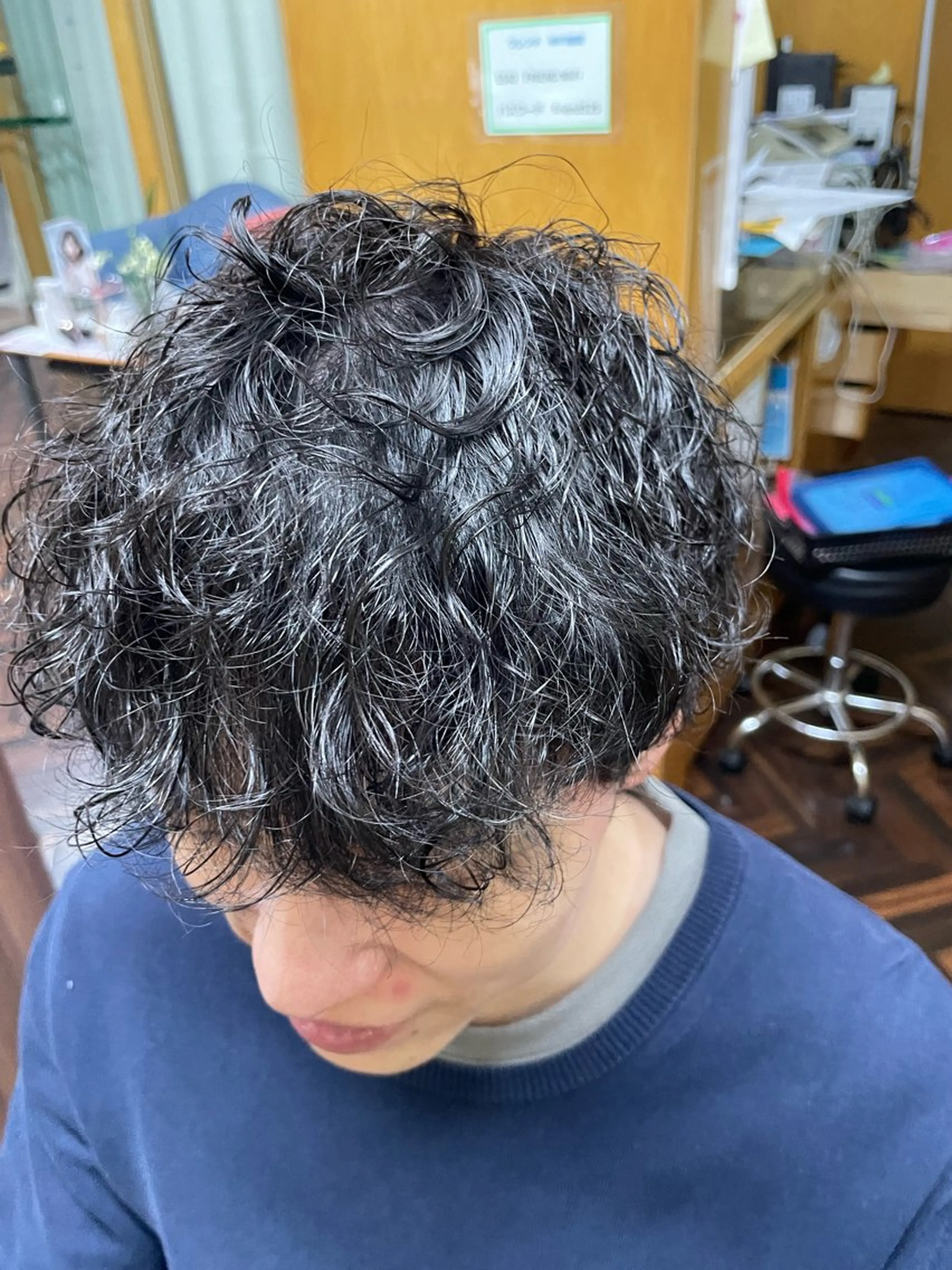 パーマ メンズ メンズパーマ katae sayoriのヘアスタイル