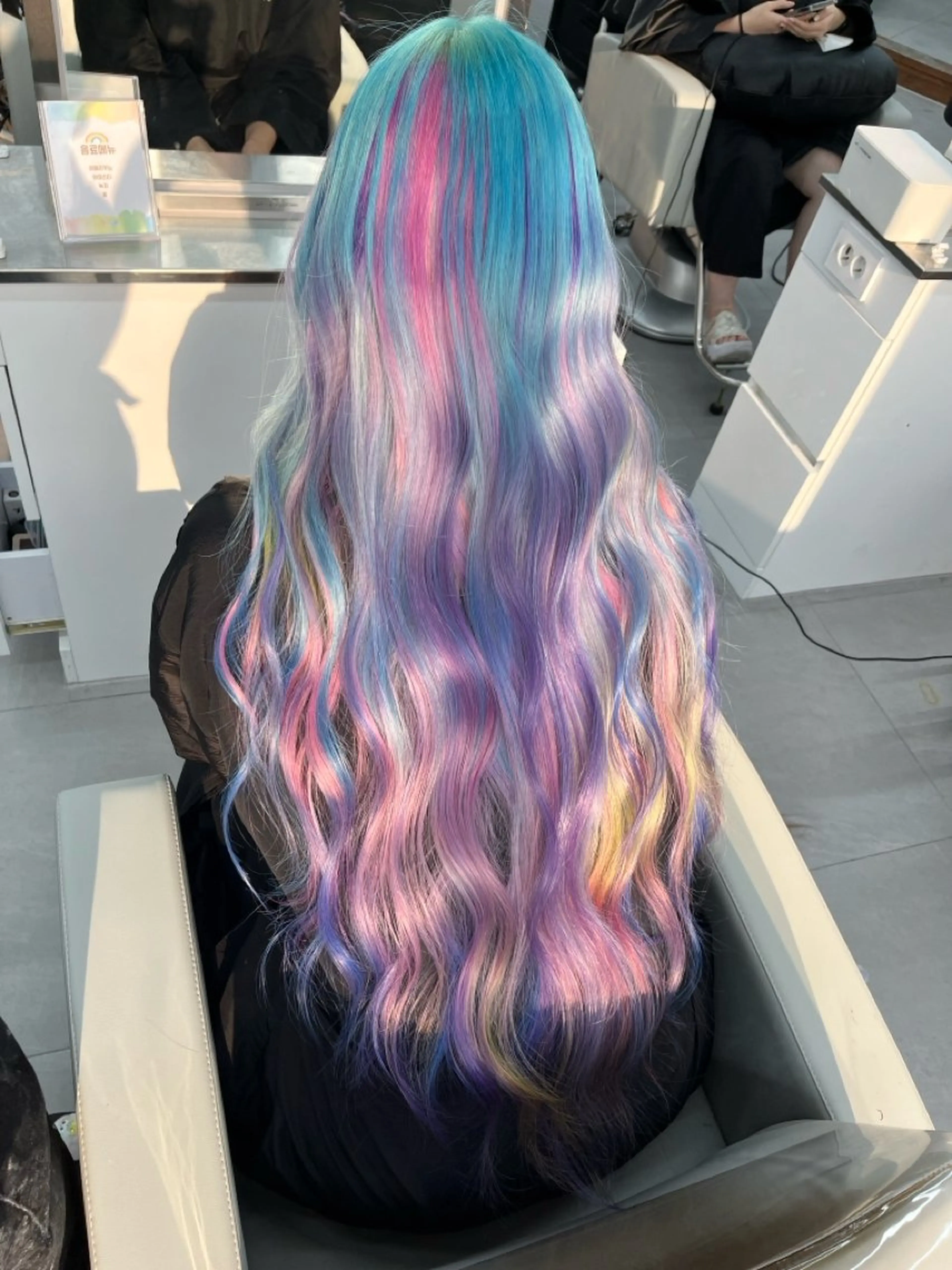 ロング 🎀韓国スリムタッキ 羽エクステ🎀kiiのヘアスタイル