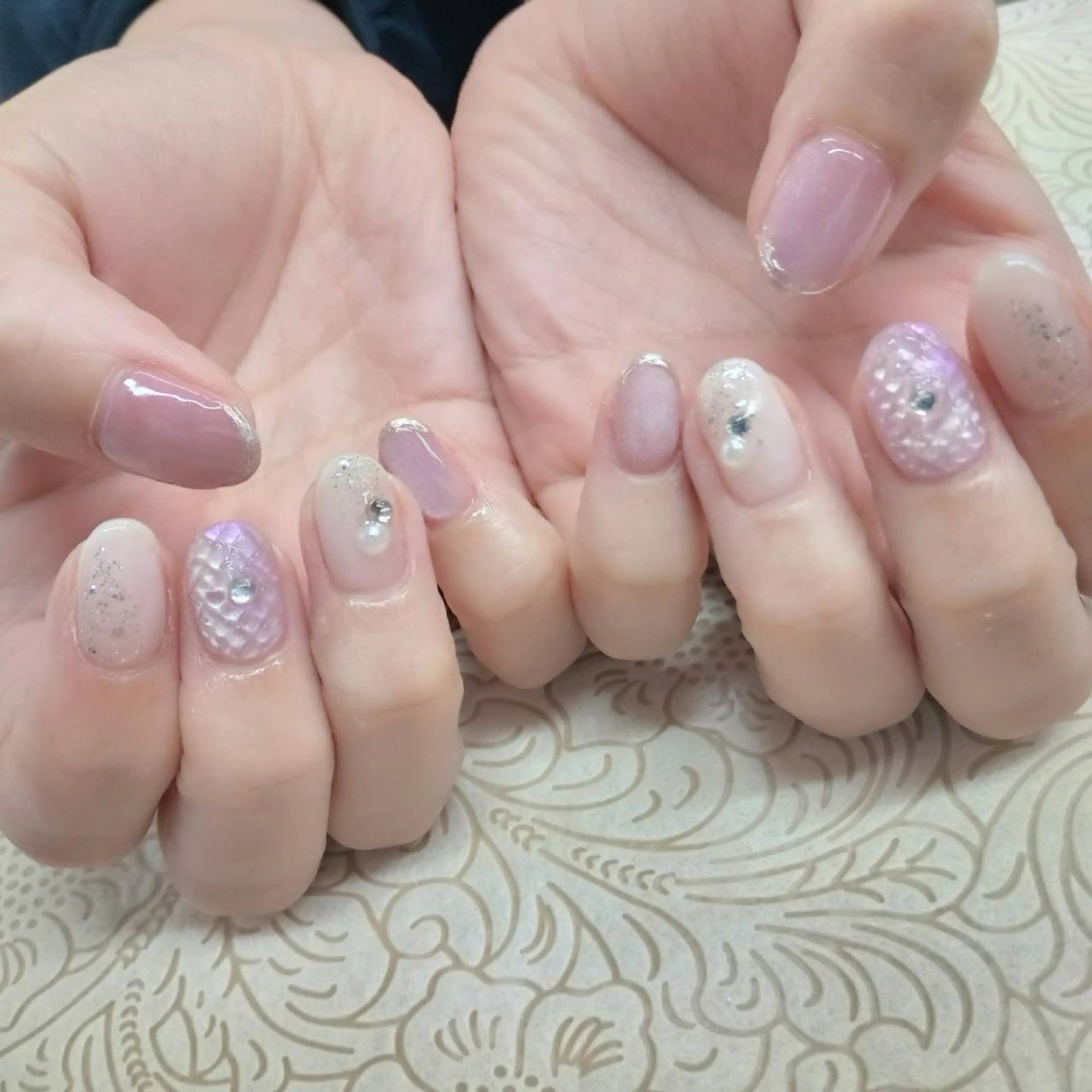ネイル フラワーネイル precious nail  roomのネイルデザイン