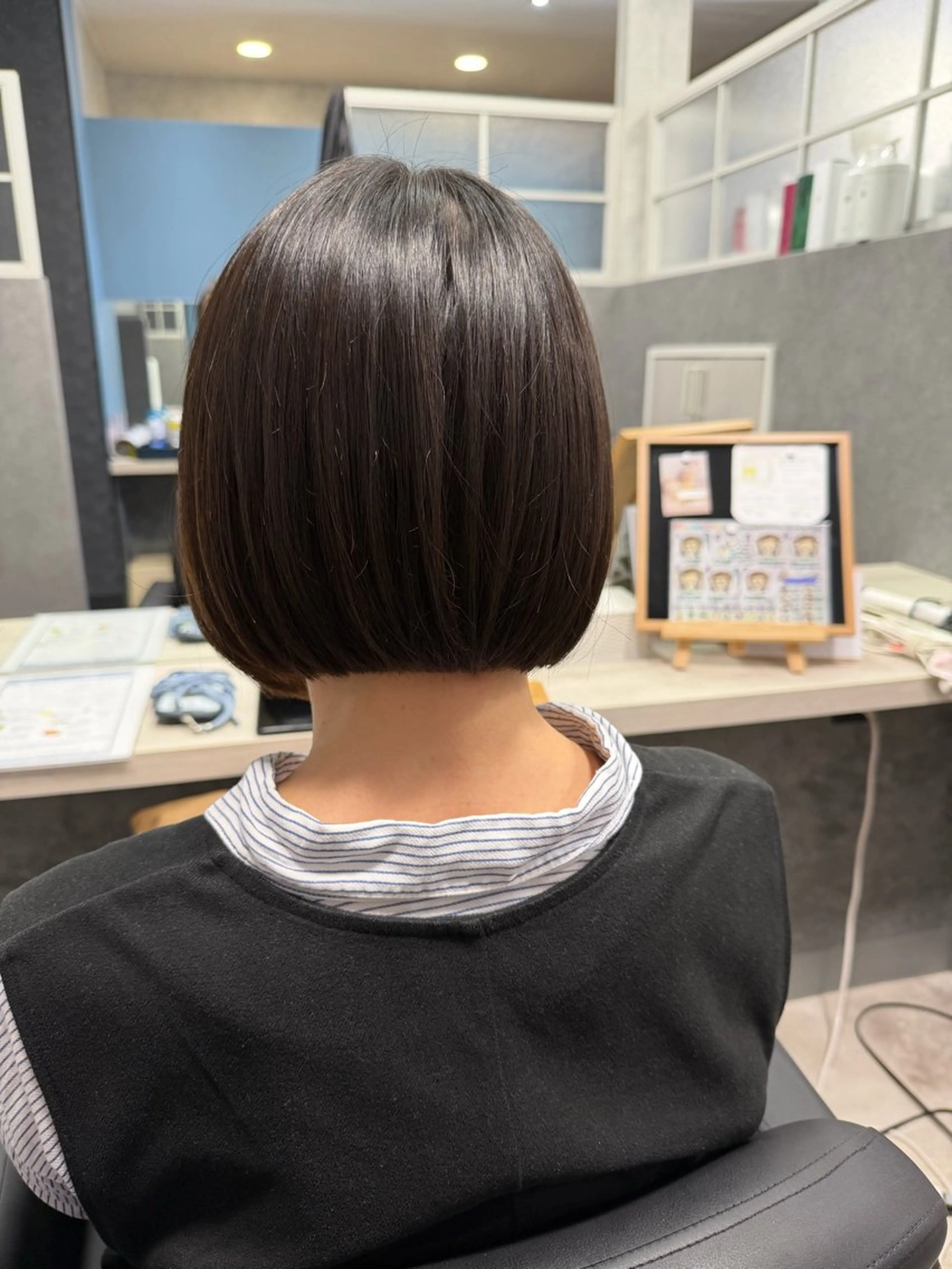 ショート ボブ ショートヘア カット ヘッドスパ 加藤 あおいのヘアスタイル