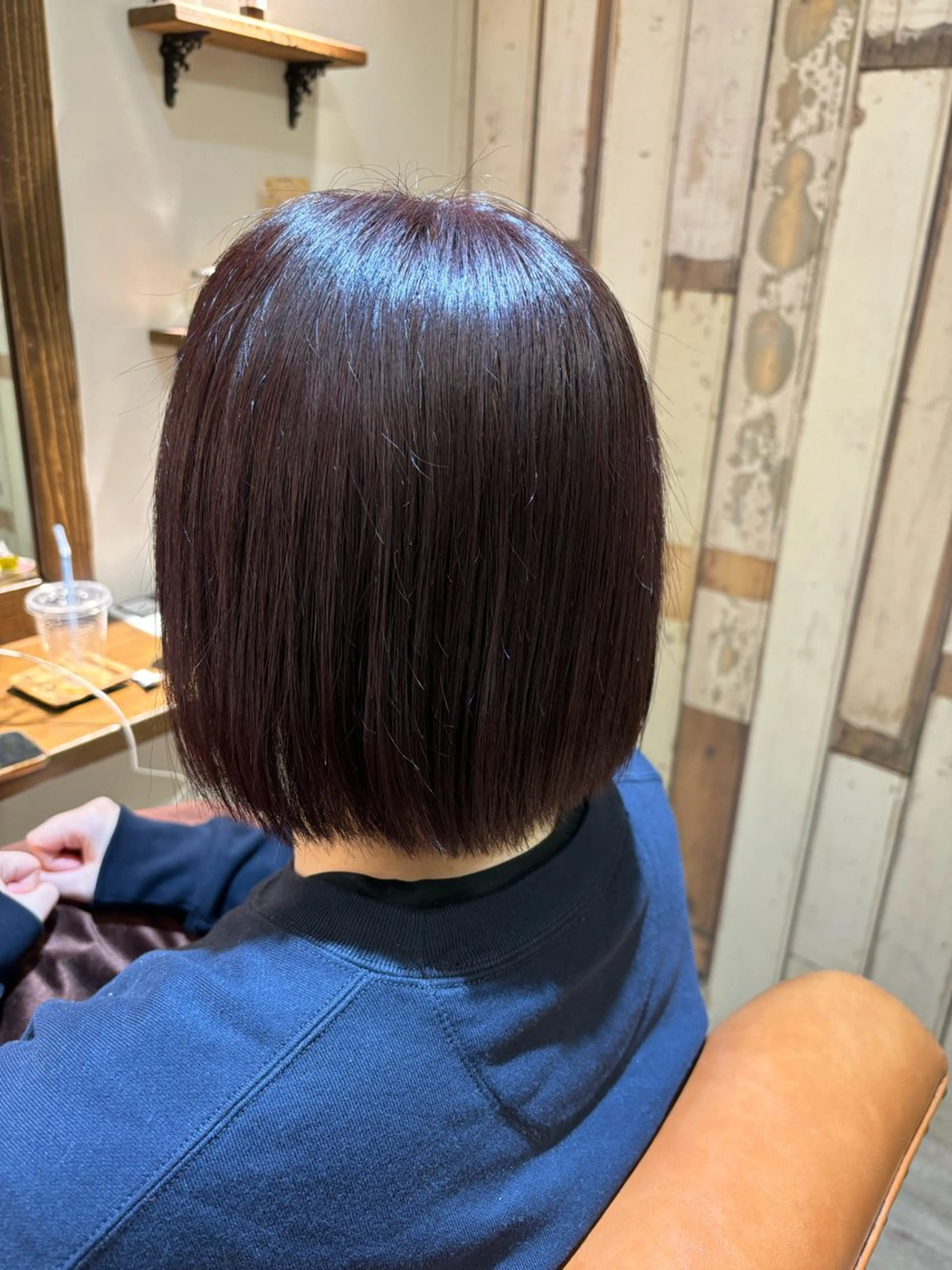 ミディアム カラー 脇坂 歩夢のヘアスタイル