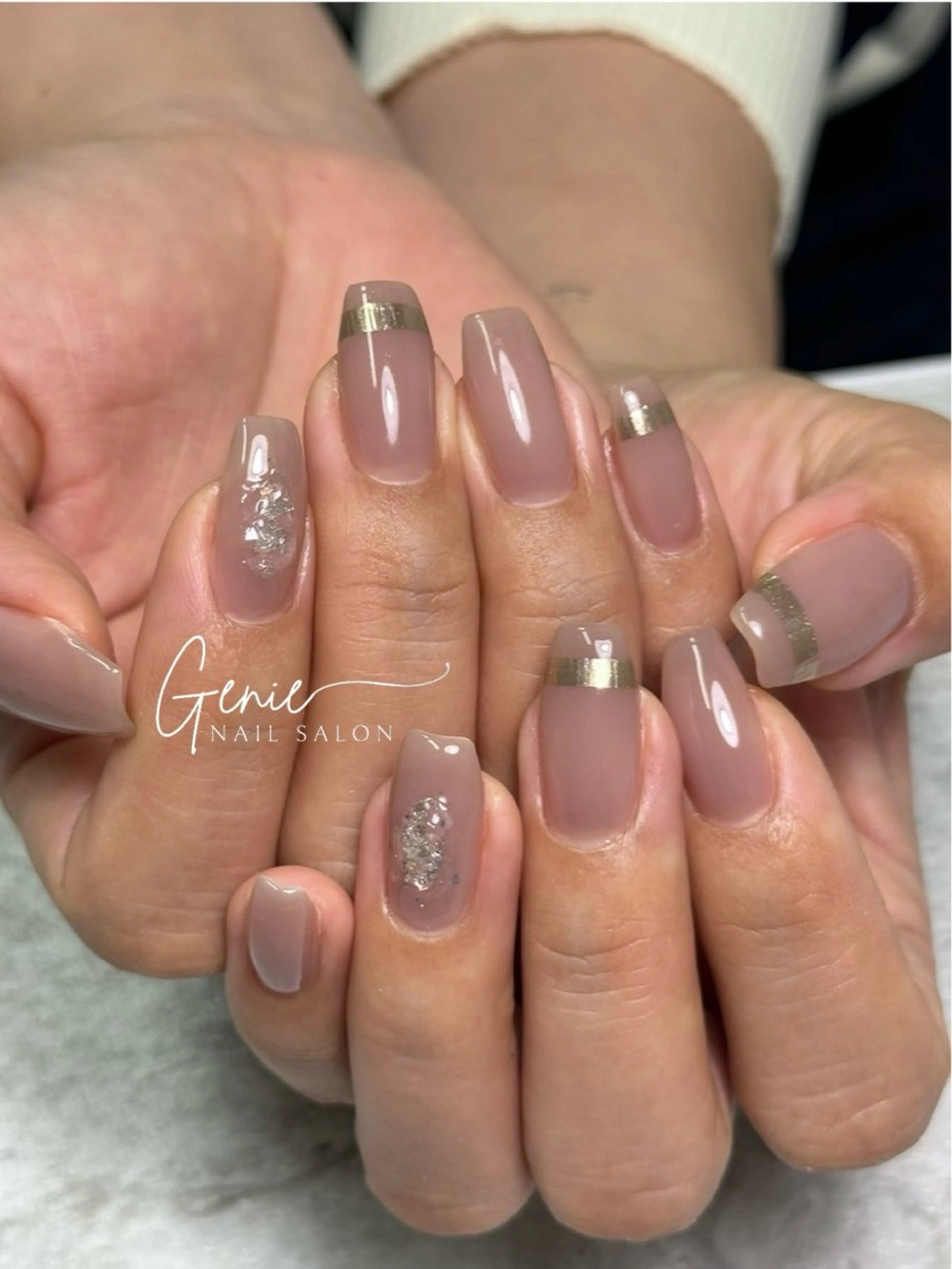 ネイル ニュアンスネイル ハンドネイル Nail salon Genieのネイルデザイン