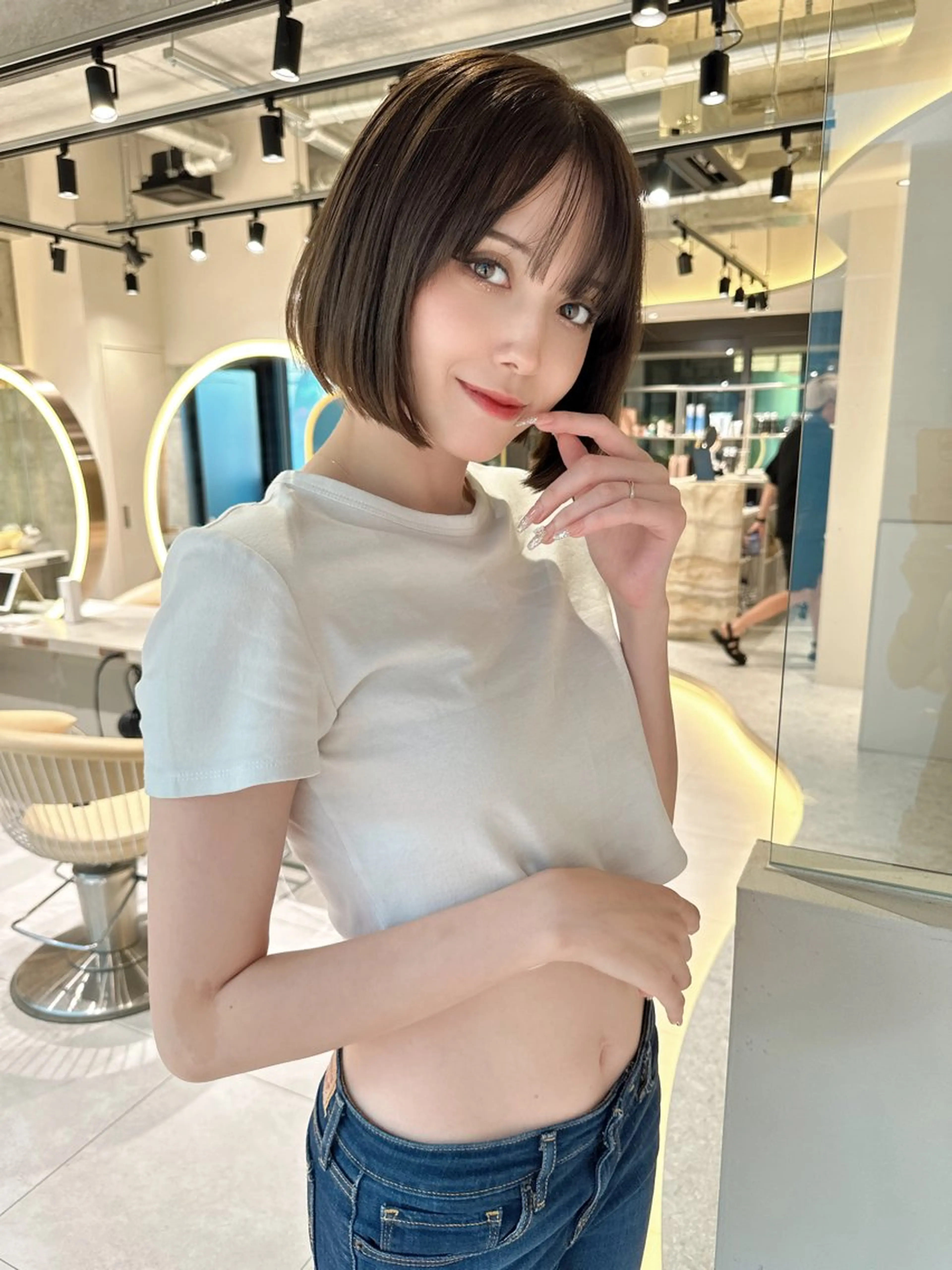 ショート カット トリートメント ✨髪質改善特化✨副 店長椎葉信乃介のヘアスタイル