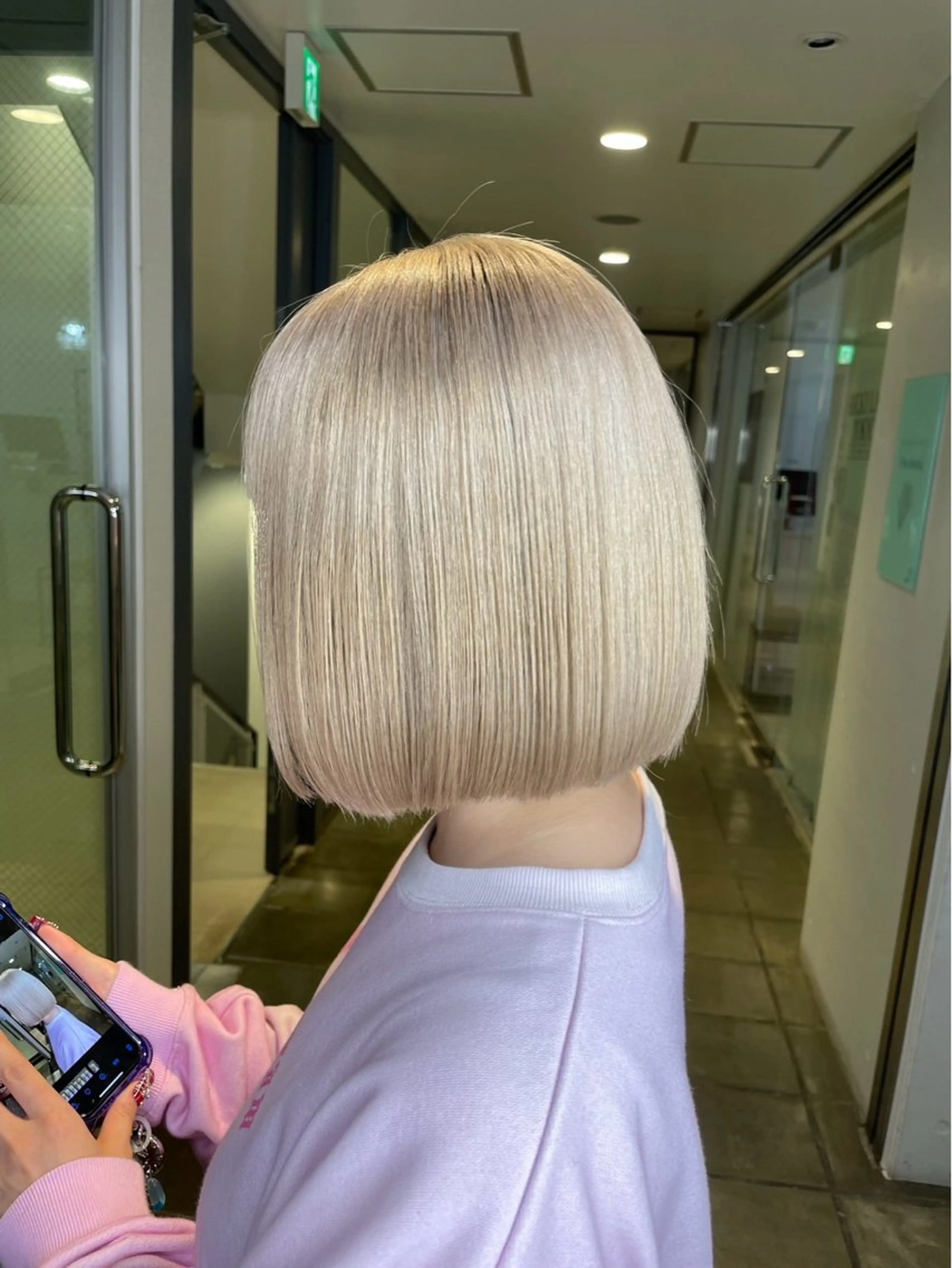 ショート カラー 近藤 慧依のヘアスタイル